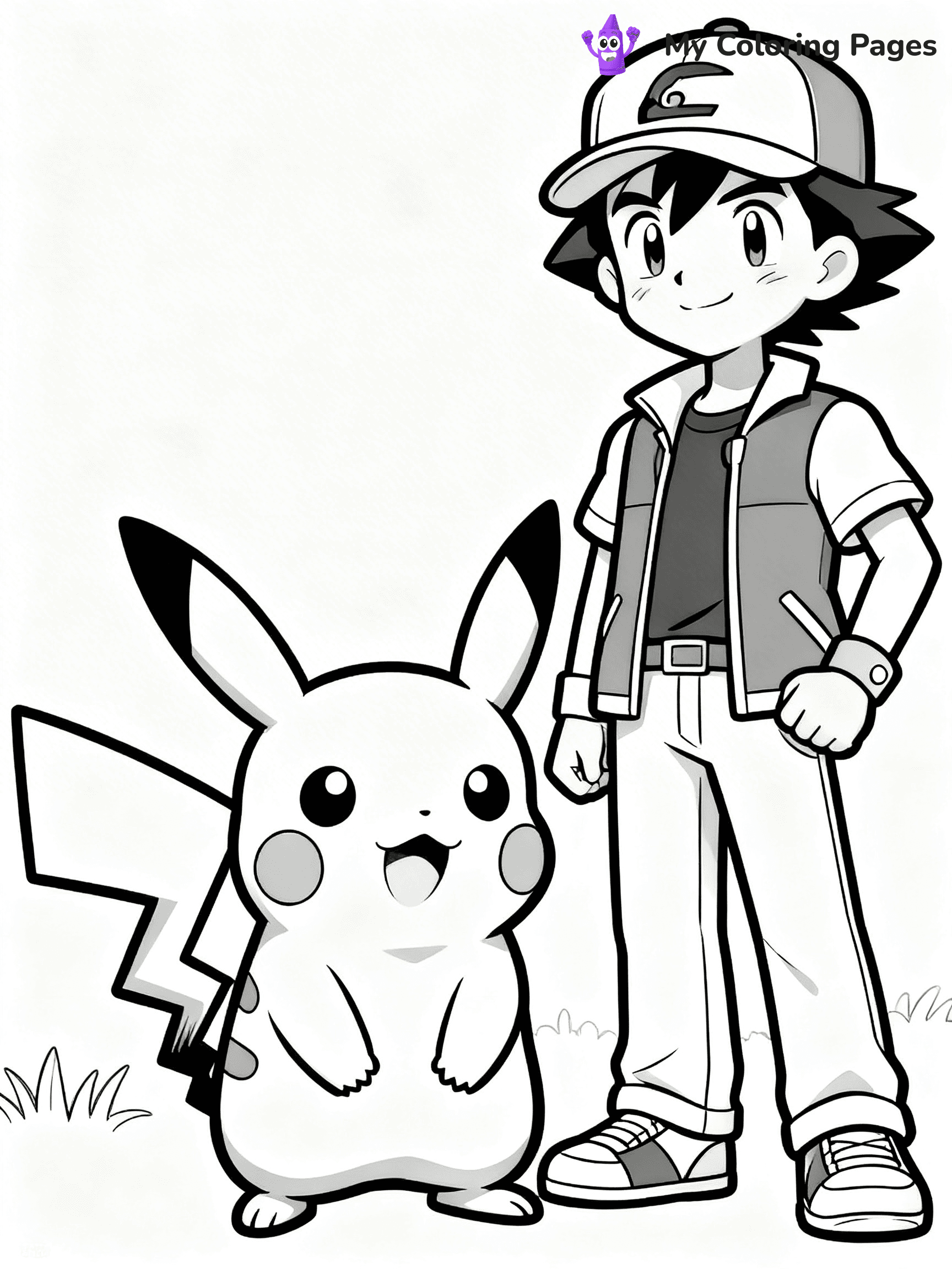 Pokemon Go Coloring Pages - 1
