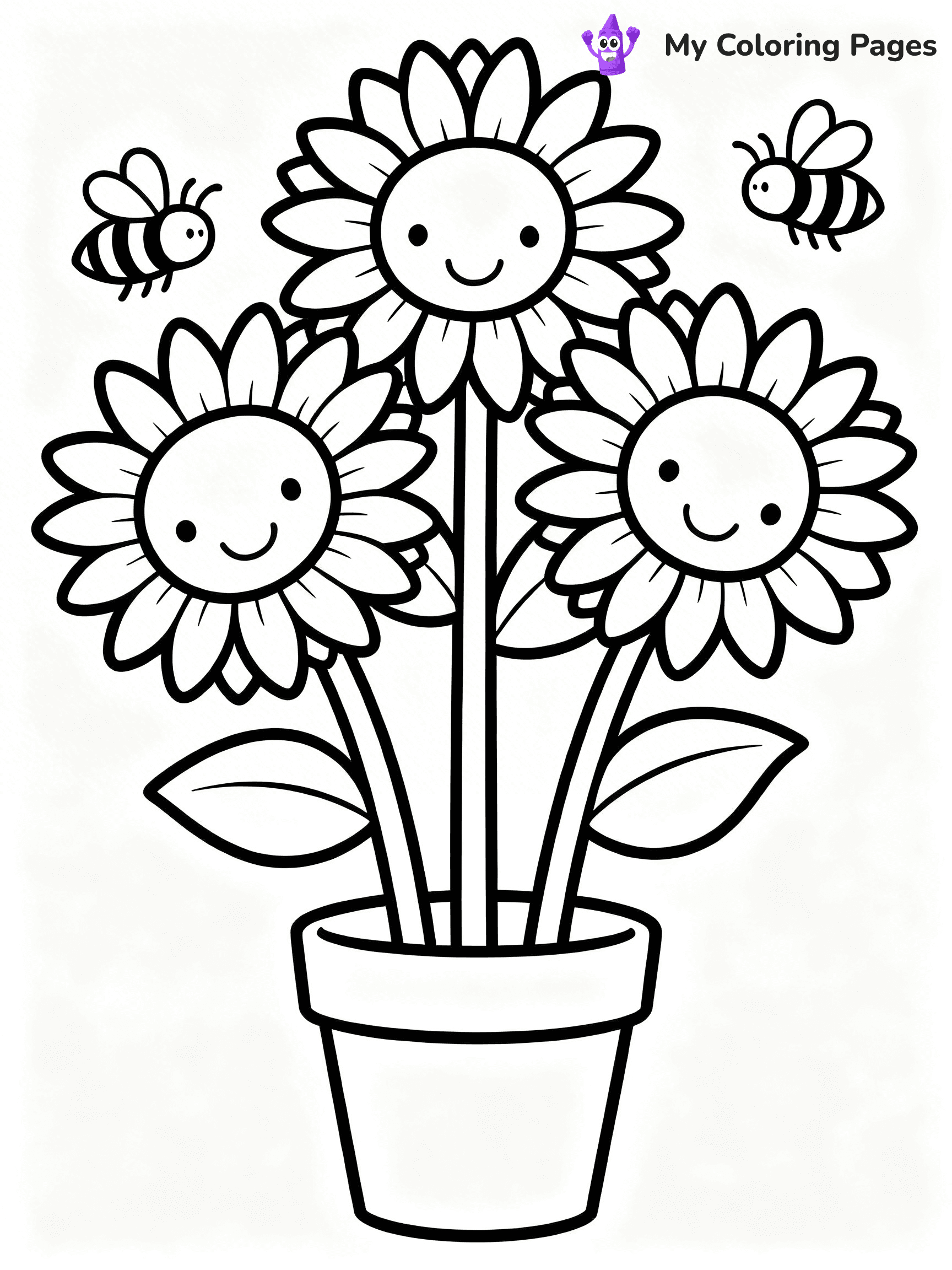Bouquet Coloring Pages - 141