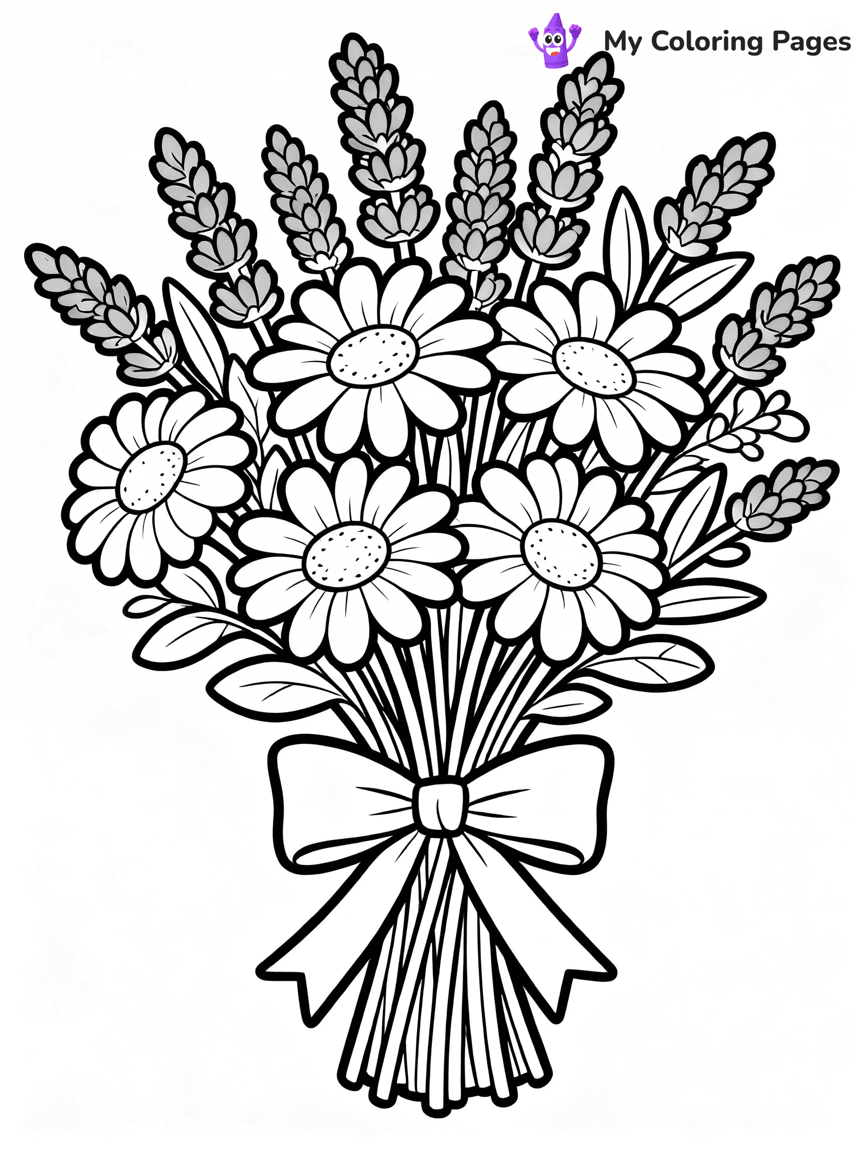 Bouquet Coloring Pages - 137
