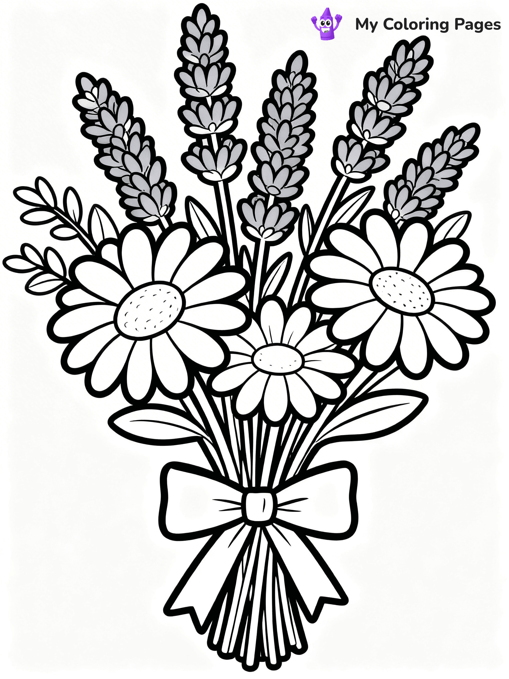 Bouquet Coloring Pages - 135
