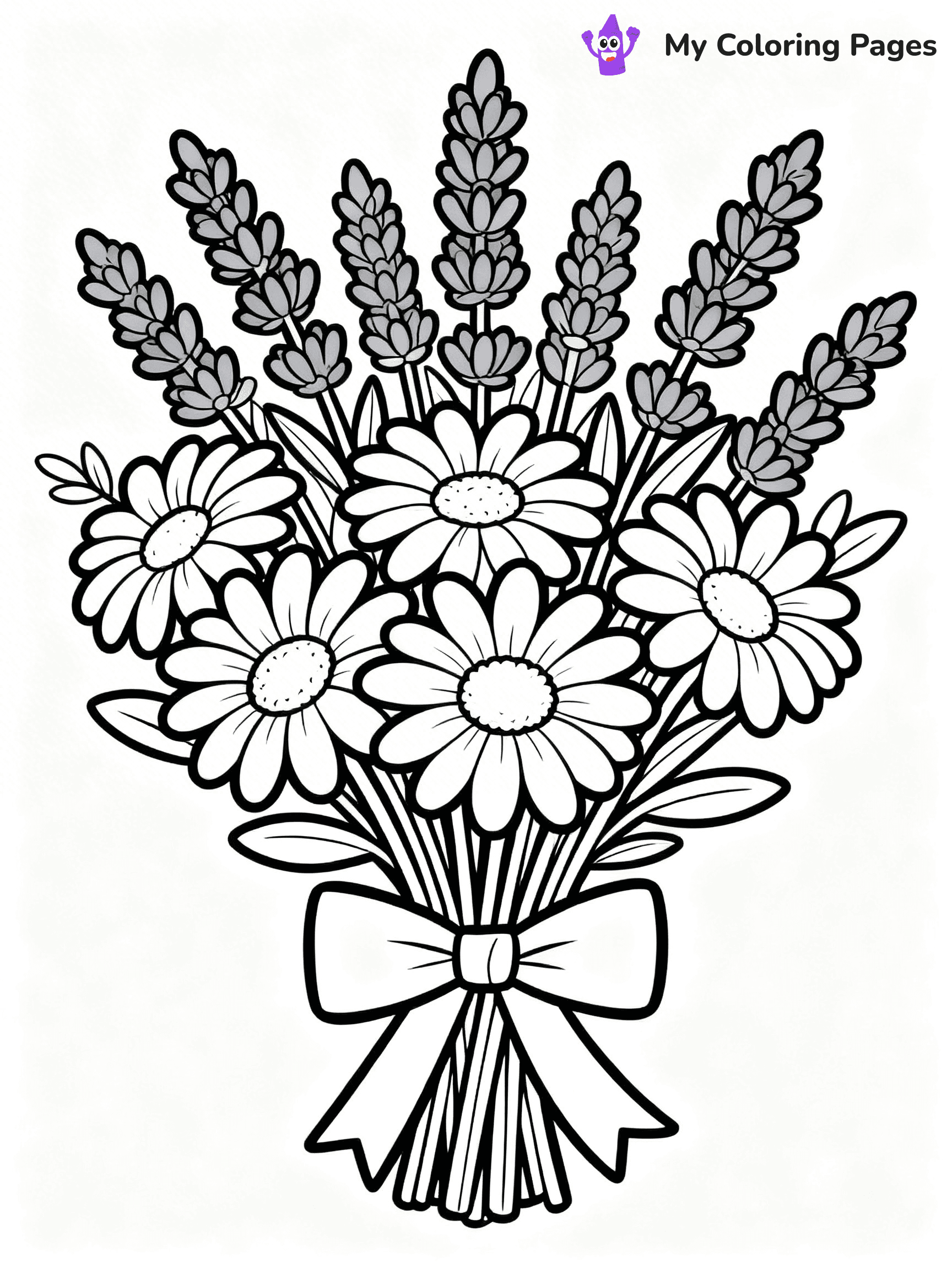 Bouquet Coloring Pages - 132