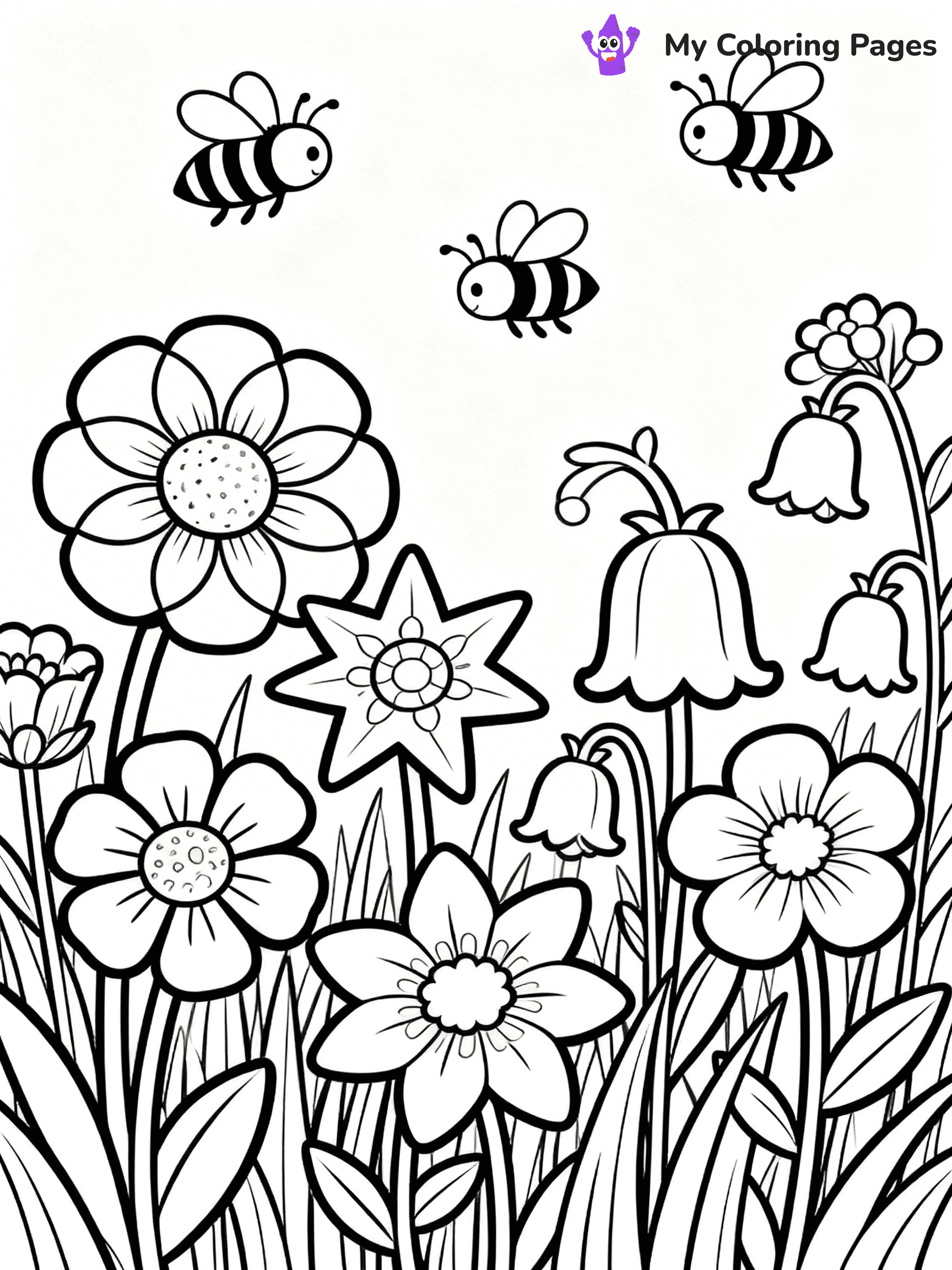 Bouquet Coloring Pages - 87