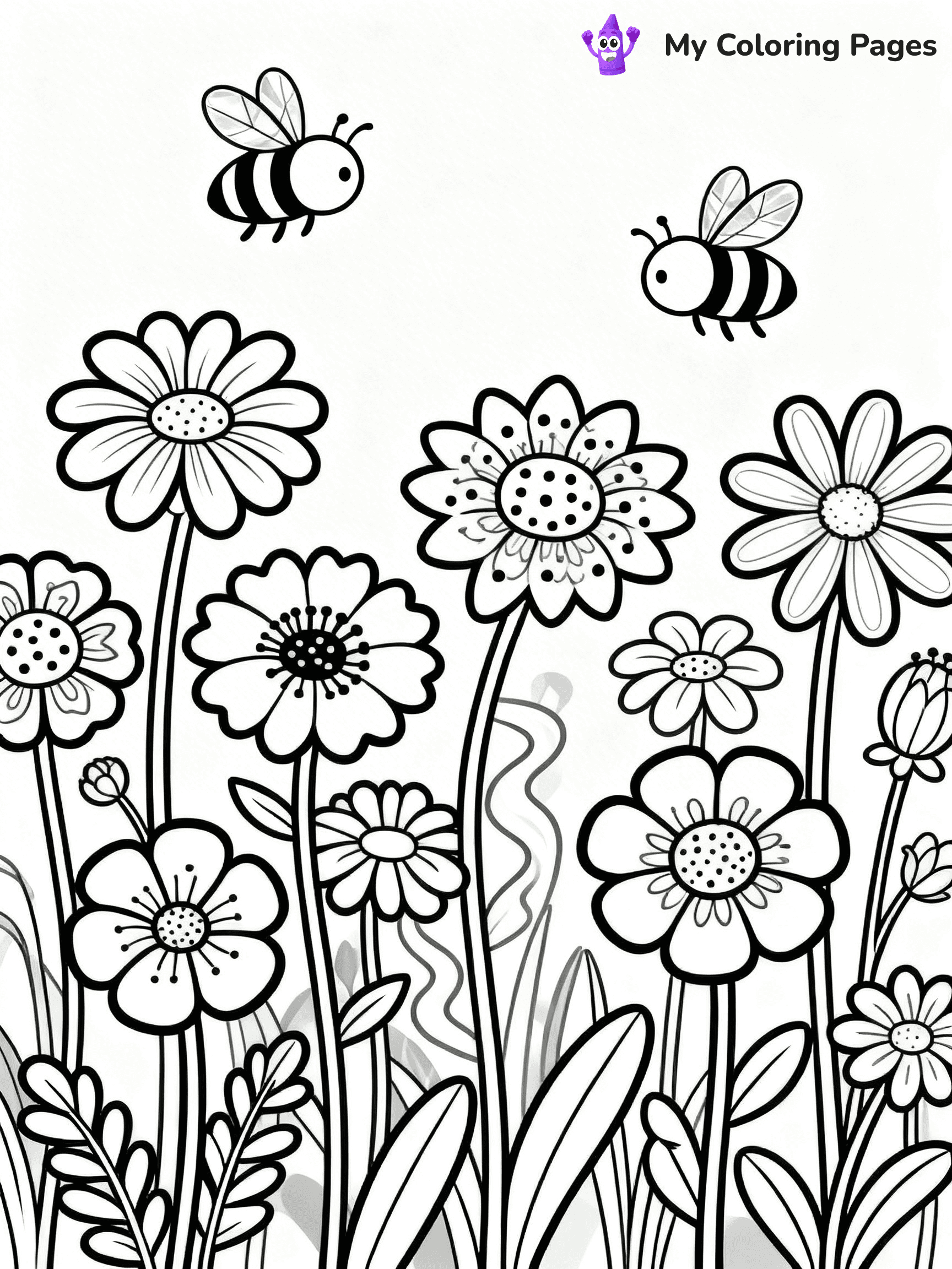Bouquet Coloring Pages - 83