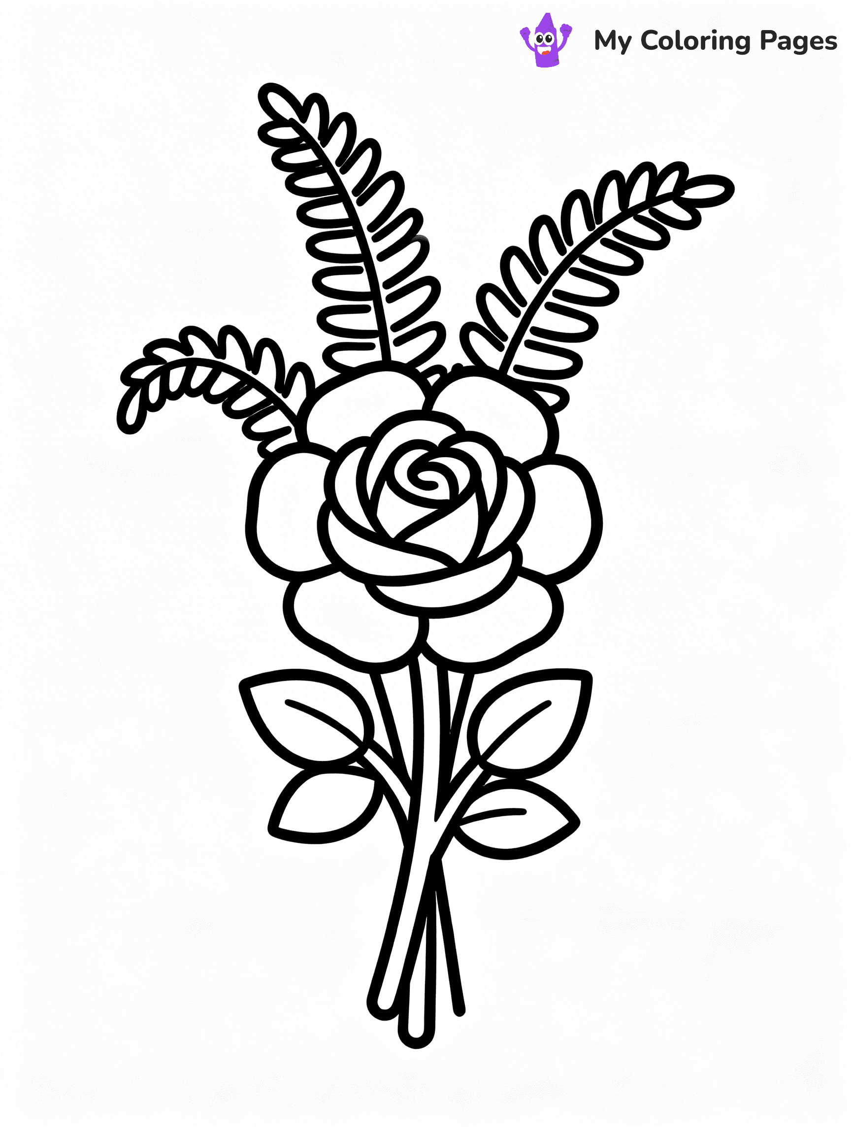 Bouquet Coloring Pages - 80