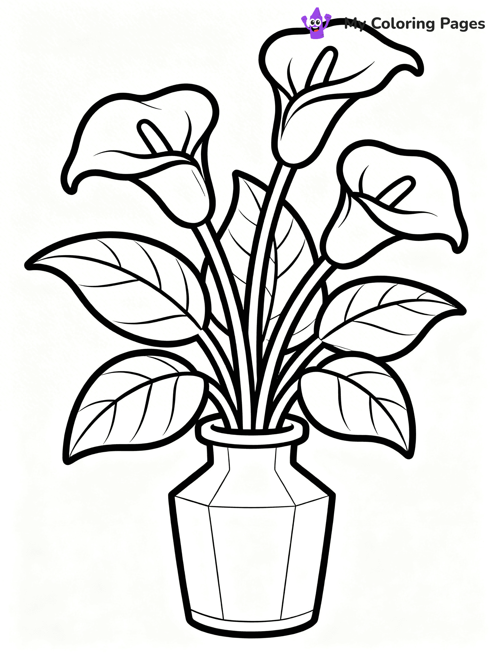 Bouquet Coloring Pages - 45