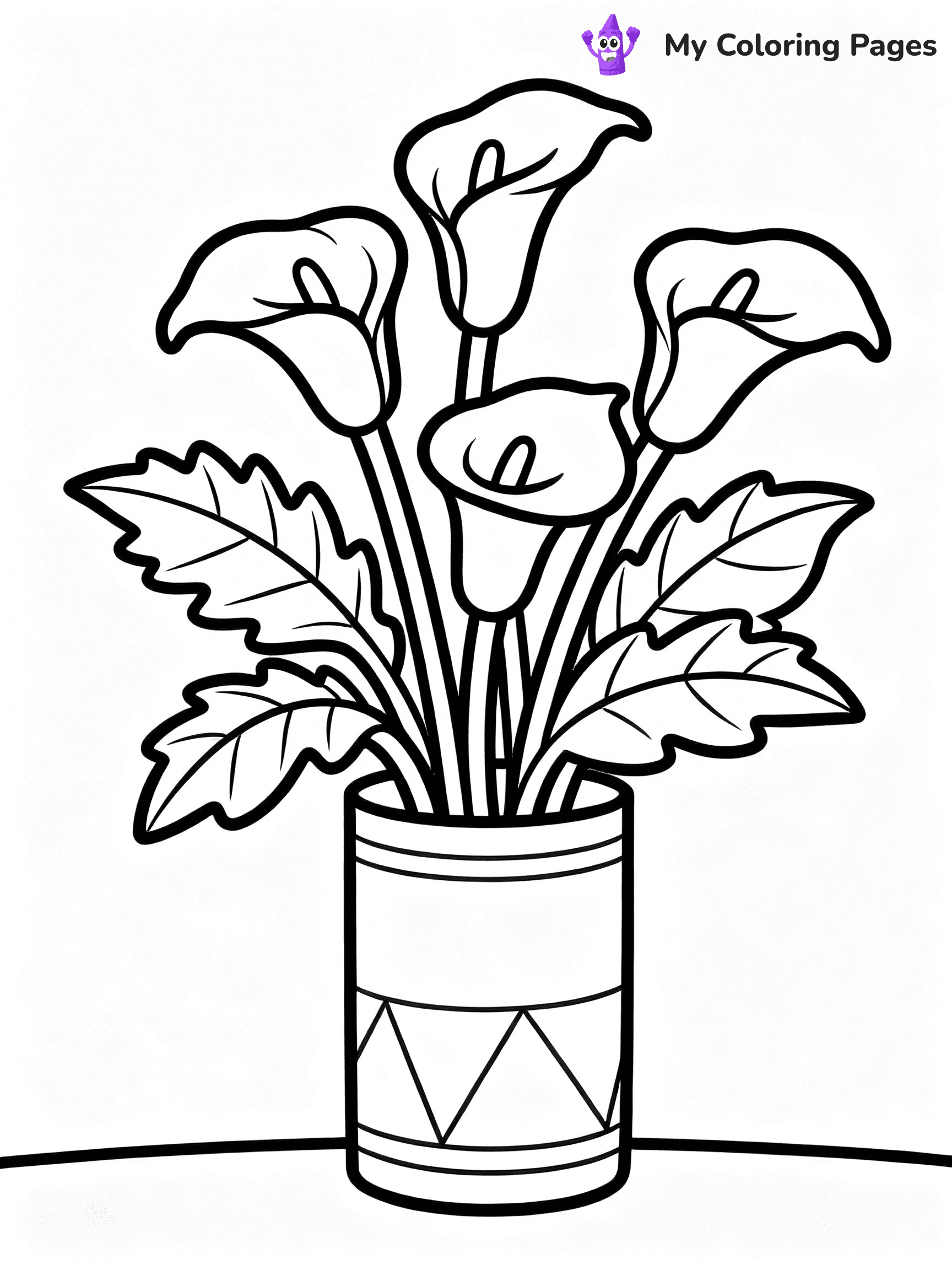 Bouquet Coloring Pages - 43