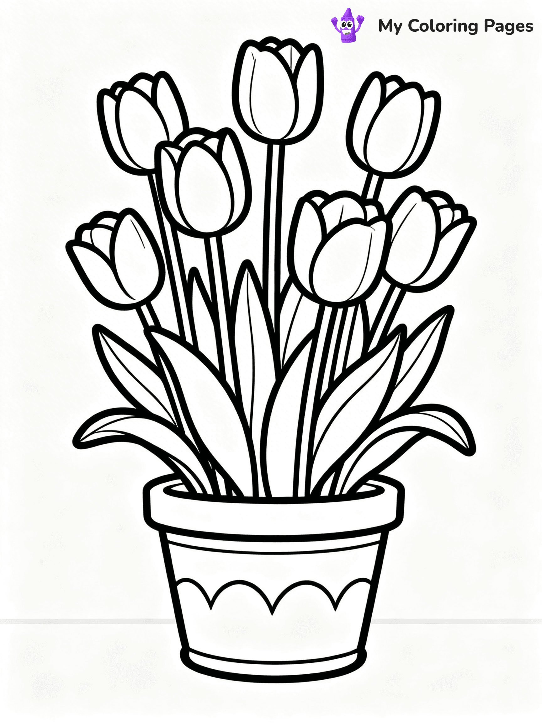 Bouquet Coloring Pages - 39