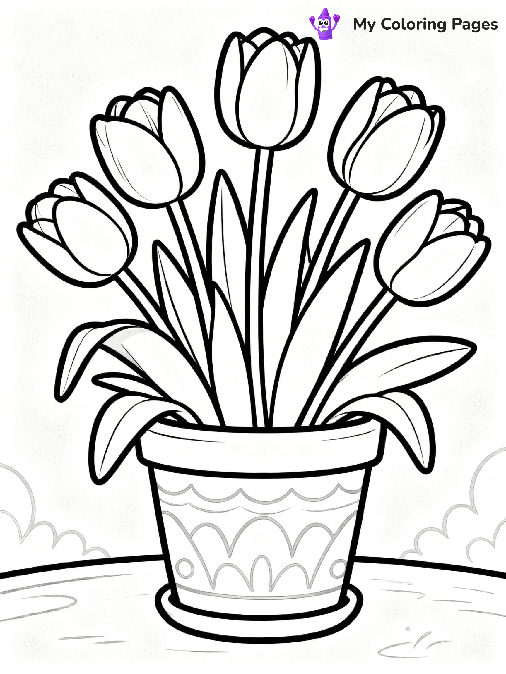 Bouquet Coloring Pages - 36