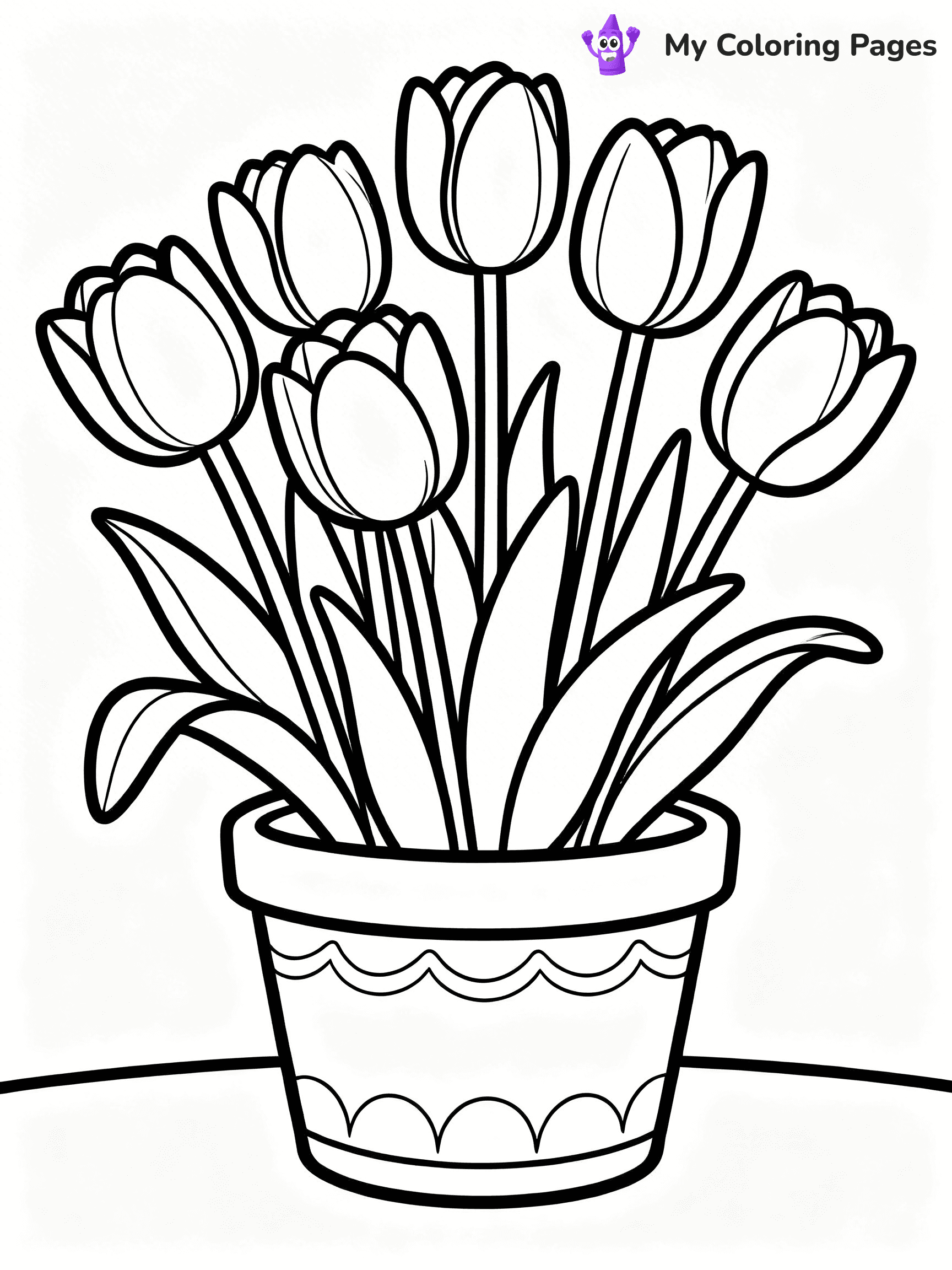 Bouquet Coloring Pages - 35