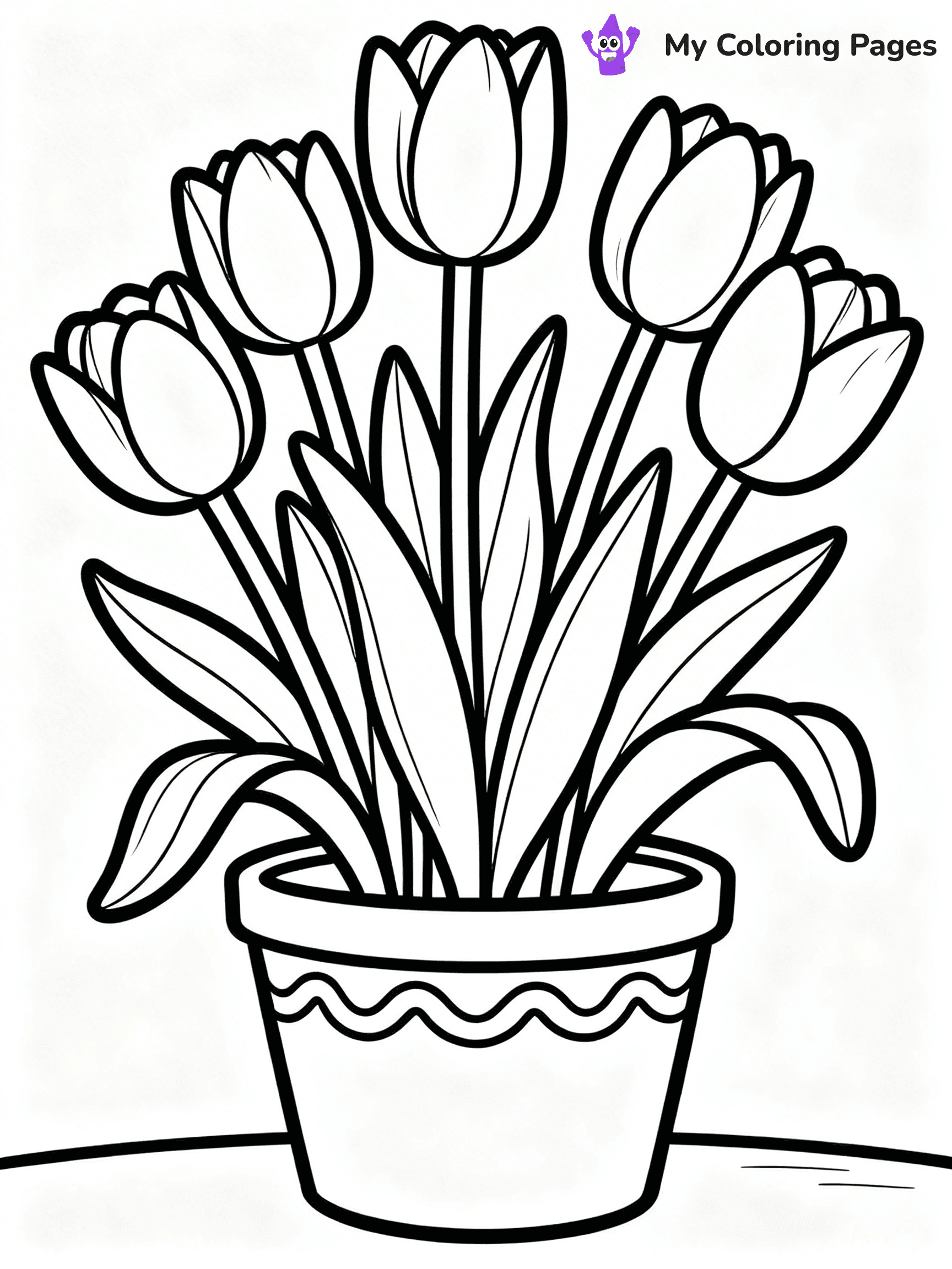 Bouquet Coloring Pages - 33