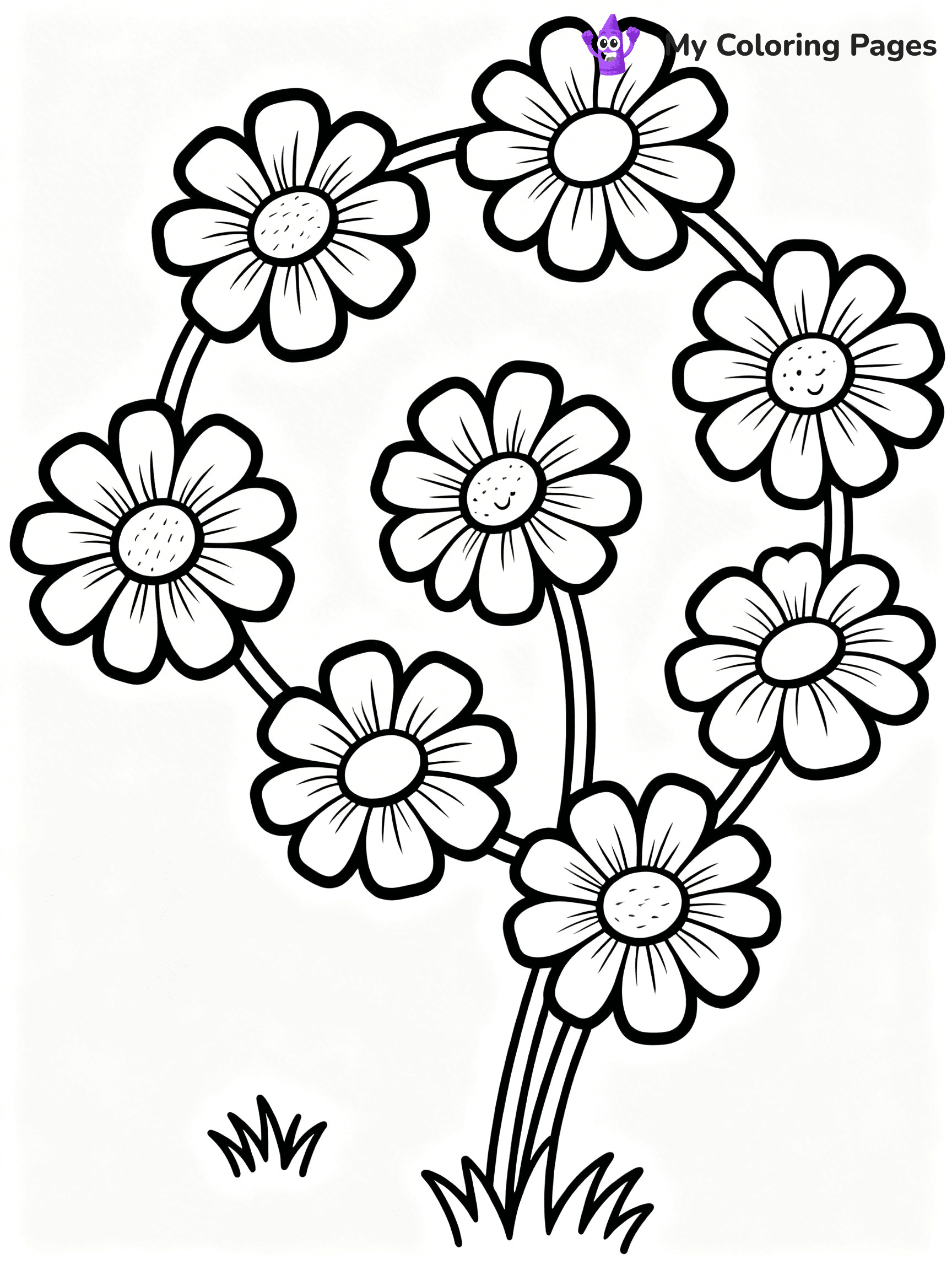 Bouquet Coloring Pages - 30