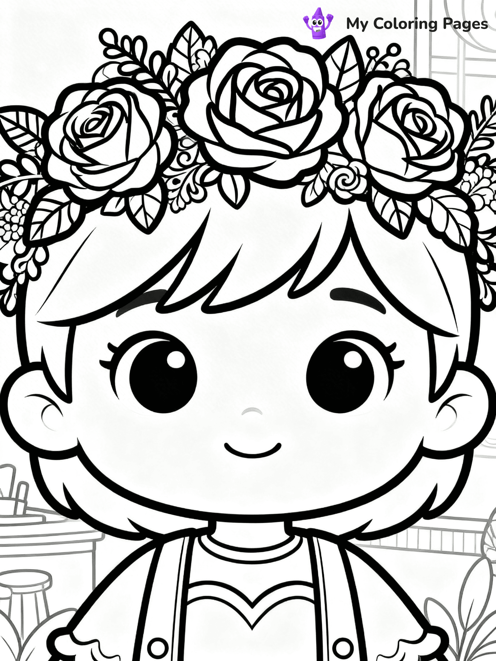 Bouquet Coloring Pages - 22