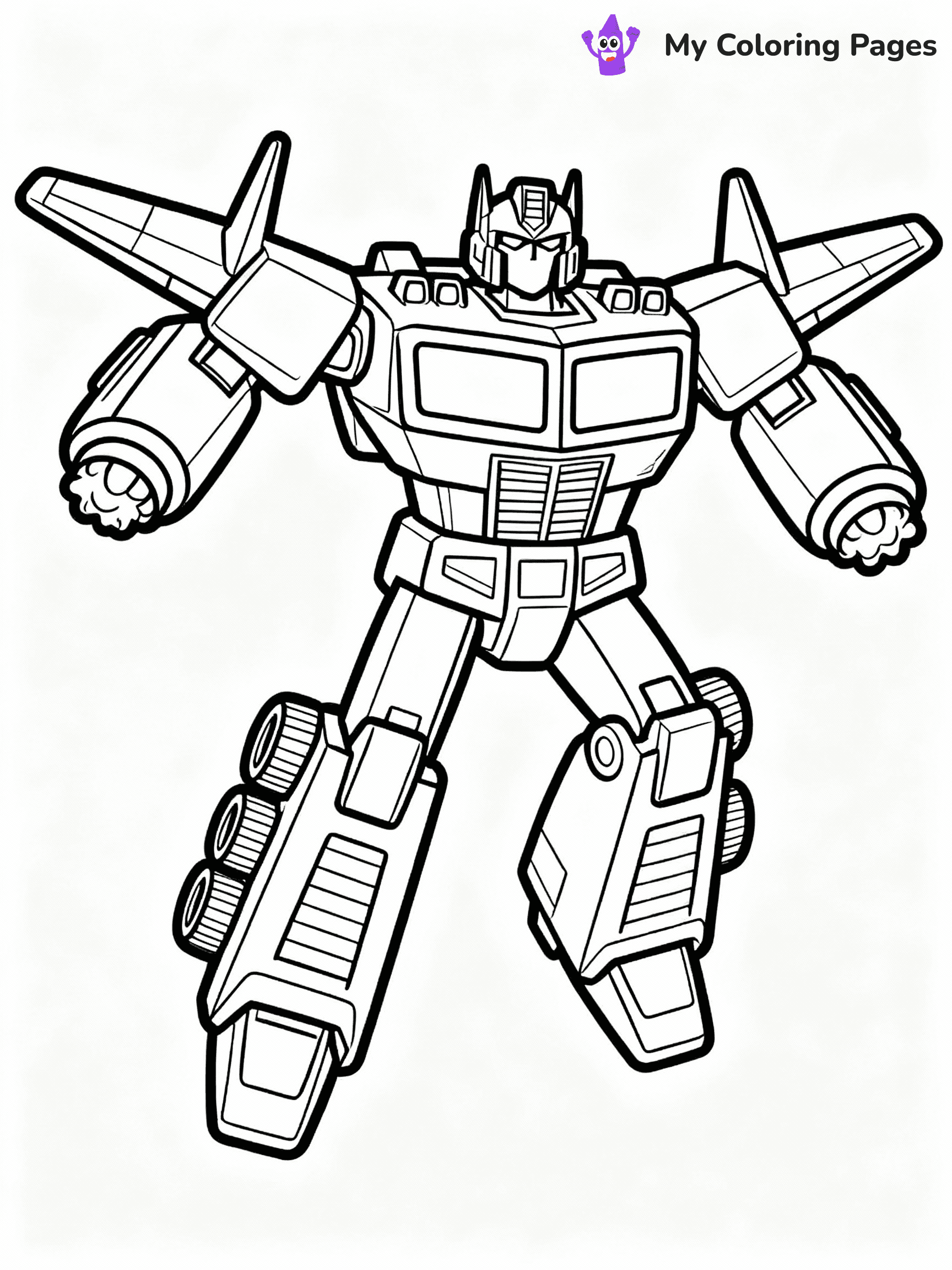 Transformers Coloring Pages - 55