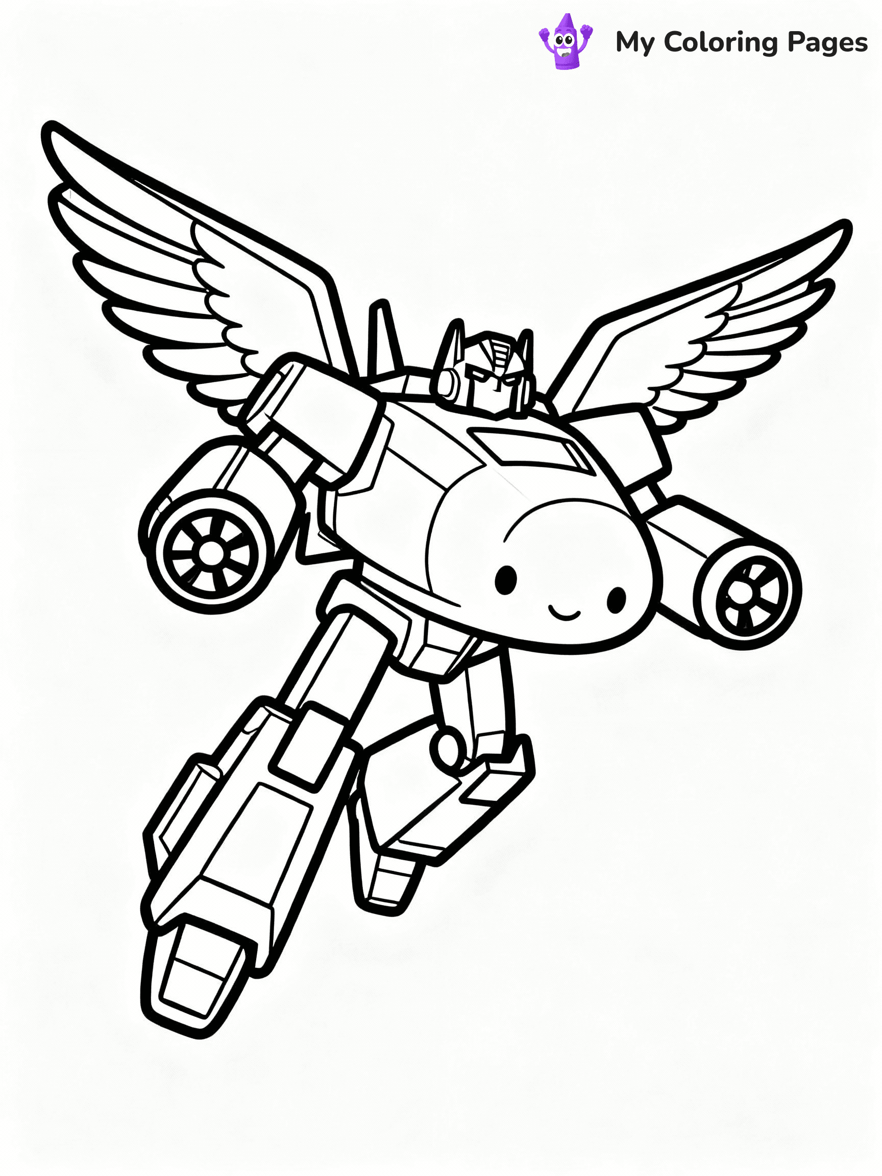 Transformers Coloring Pages - 54