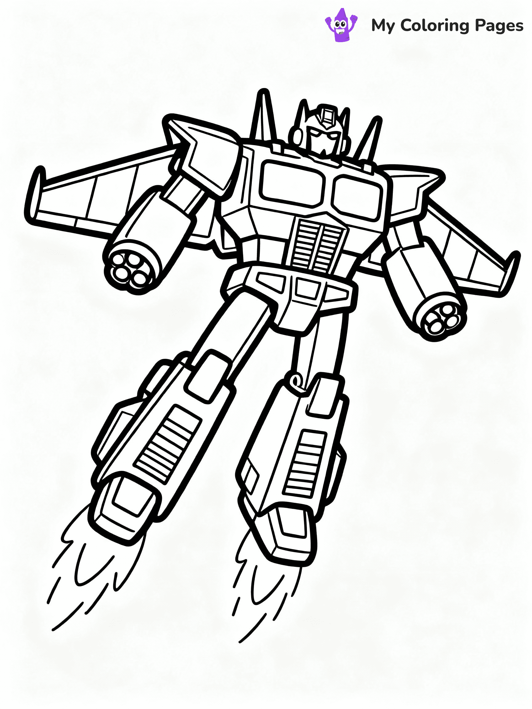 Transformers Coloring Pages - 52