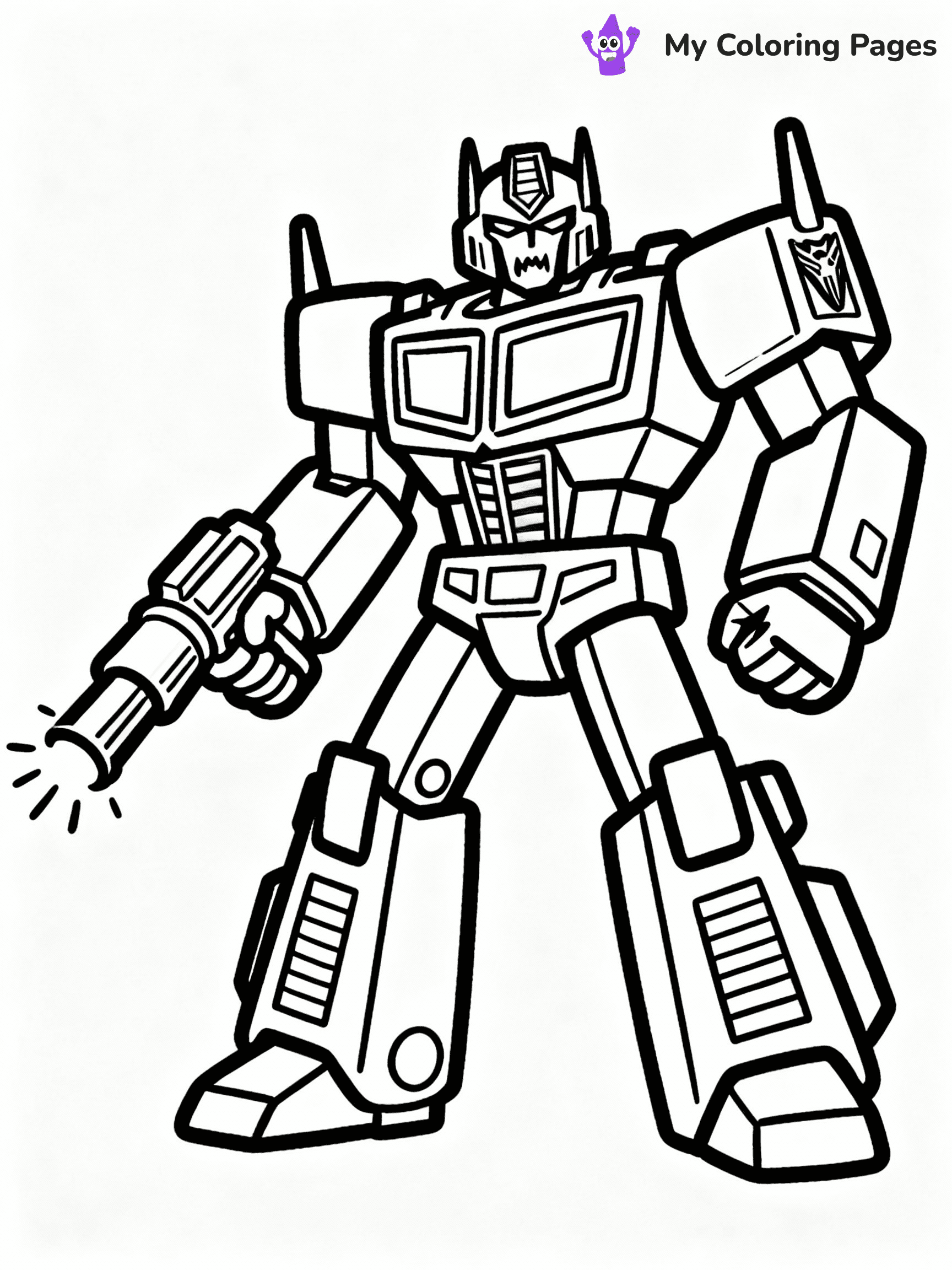 Transformers Coloring Pages - 41