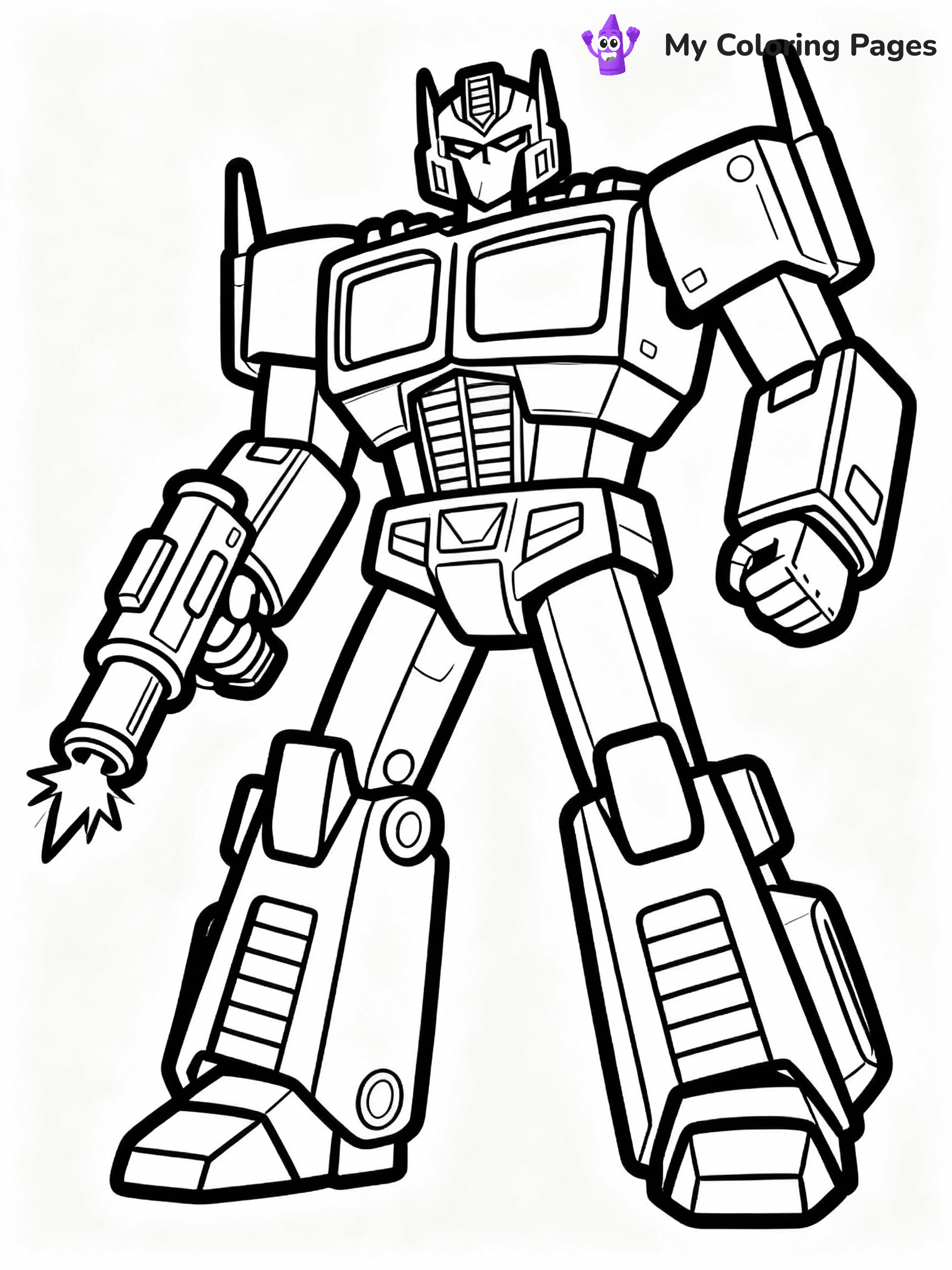Transformers Coloring Pages - 39