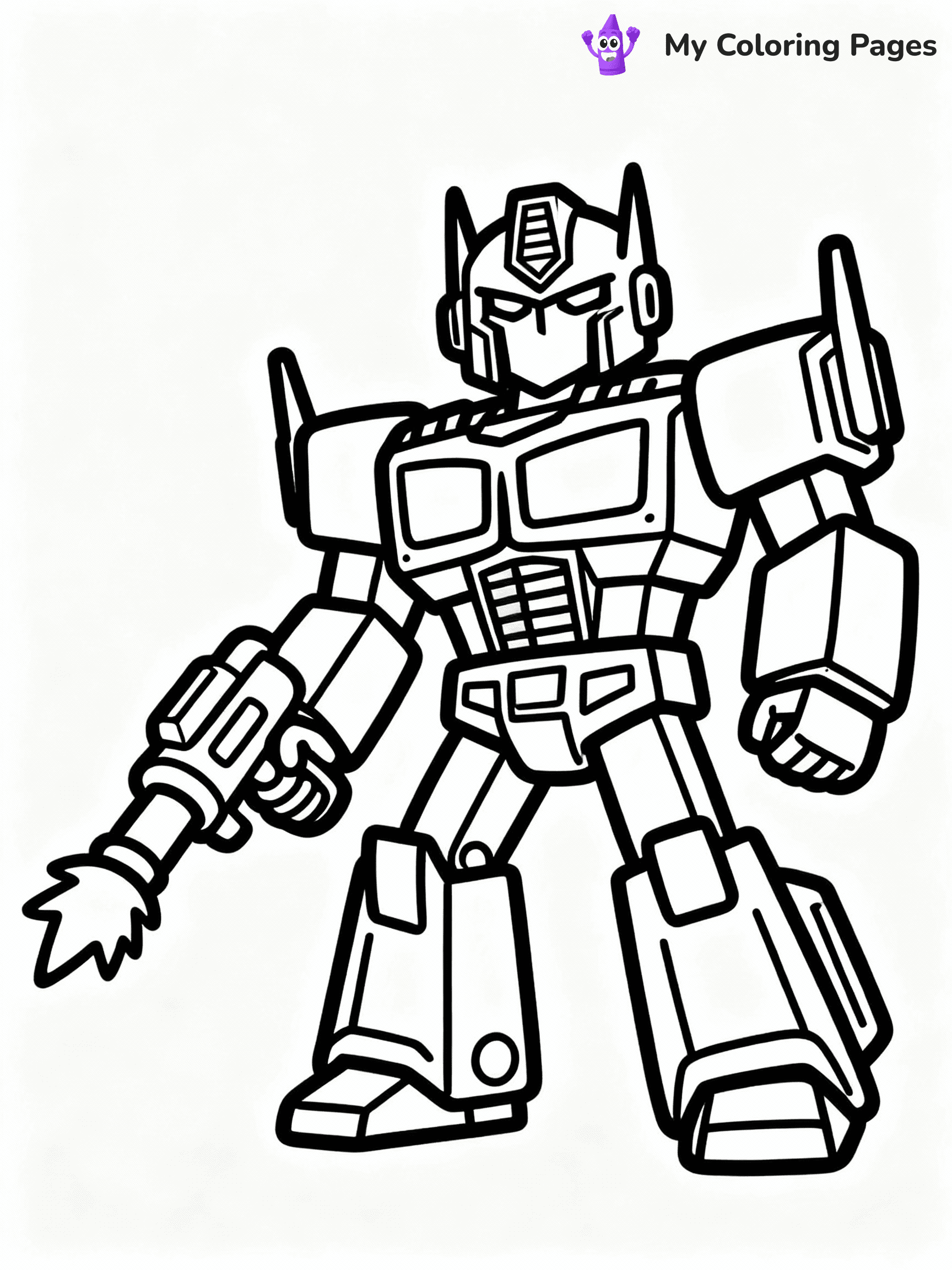 Transformers Coloring Pages - 35