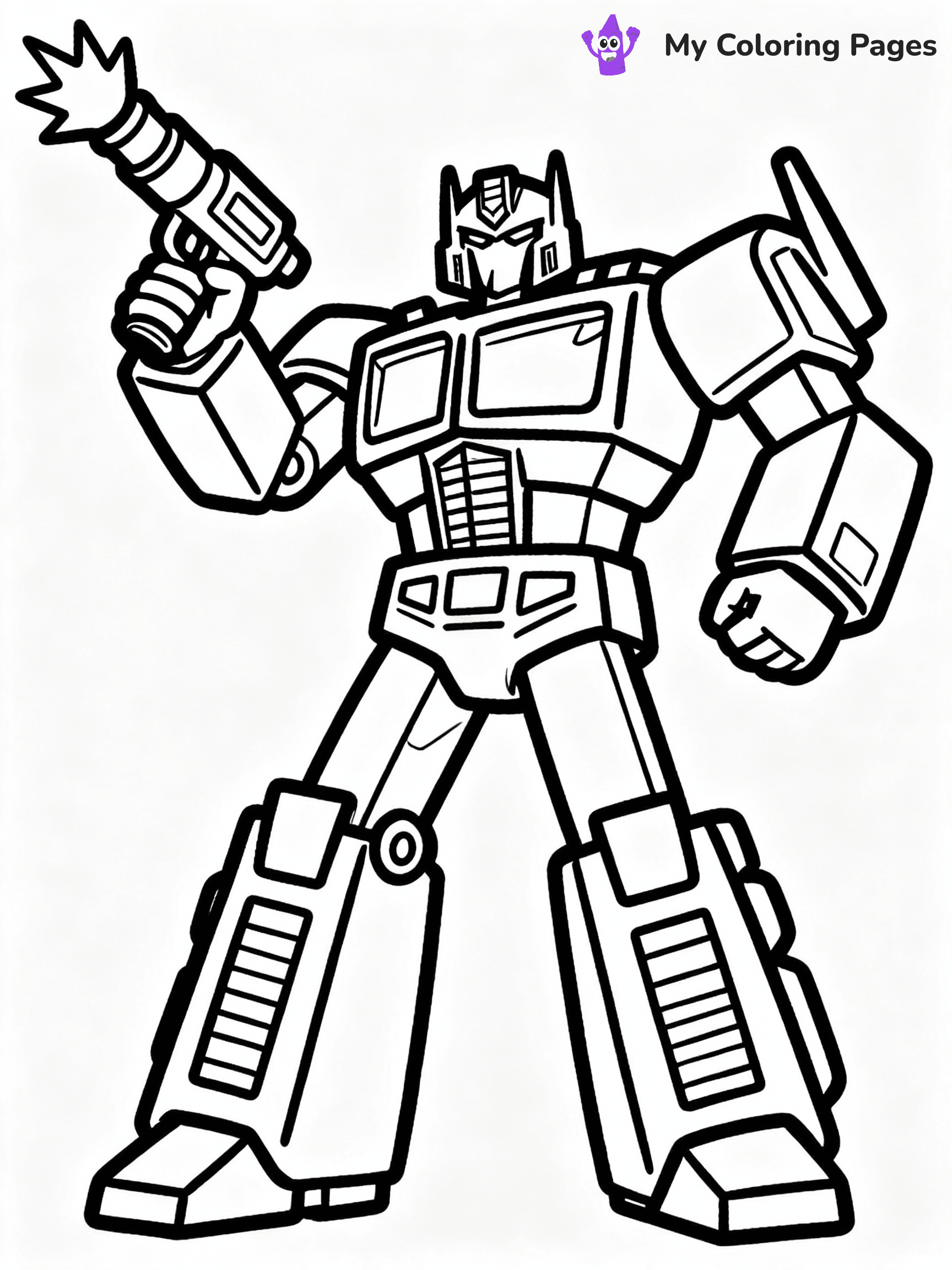 Transformers Coloring Pages - 33