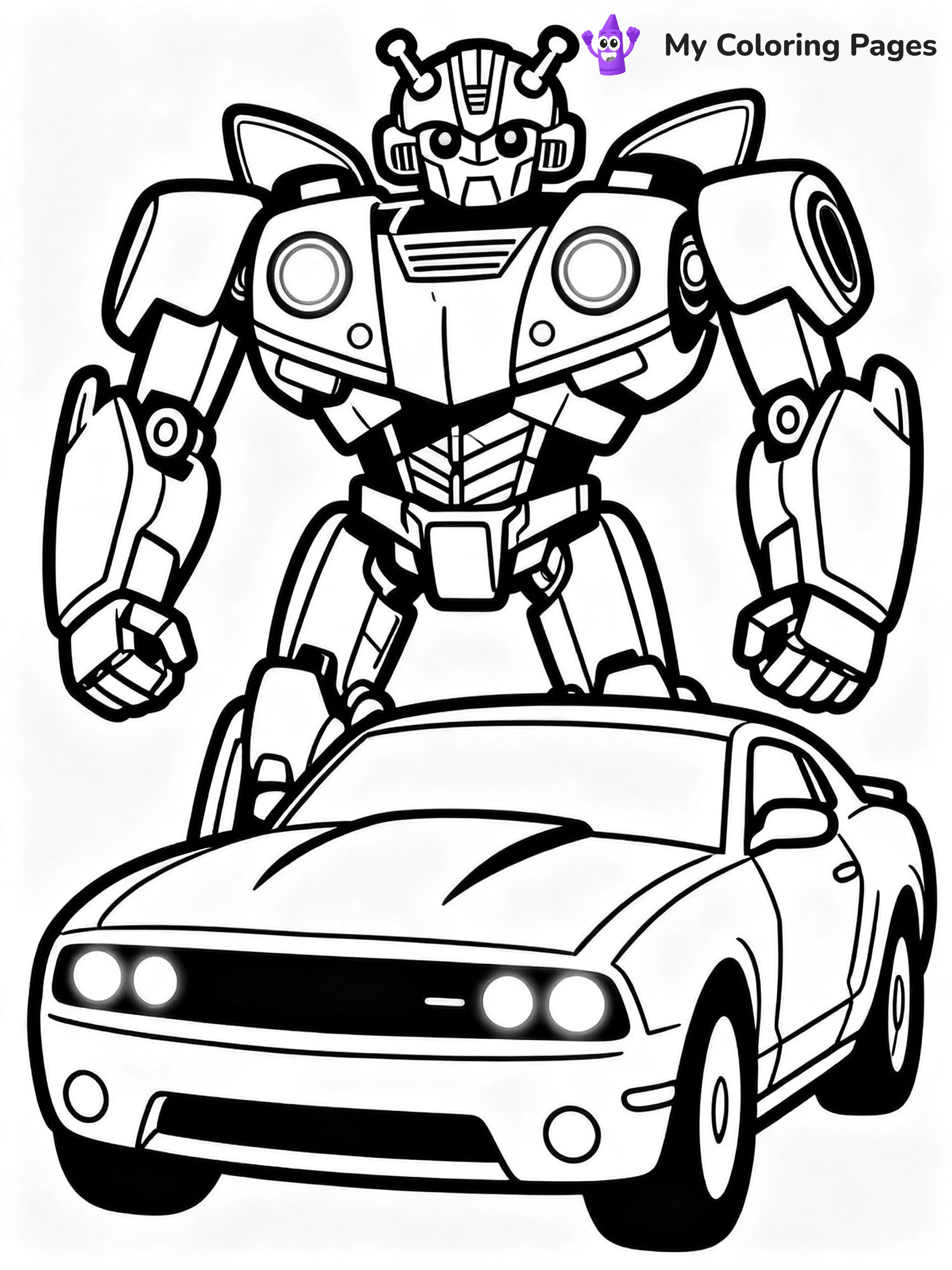 Transformers Coloring Pages - 31