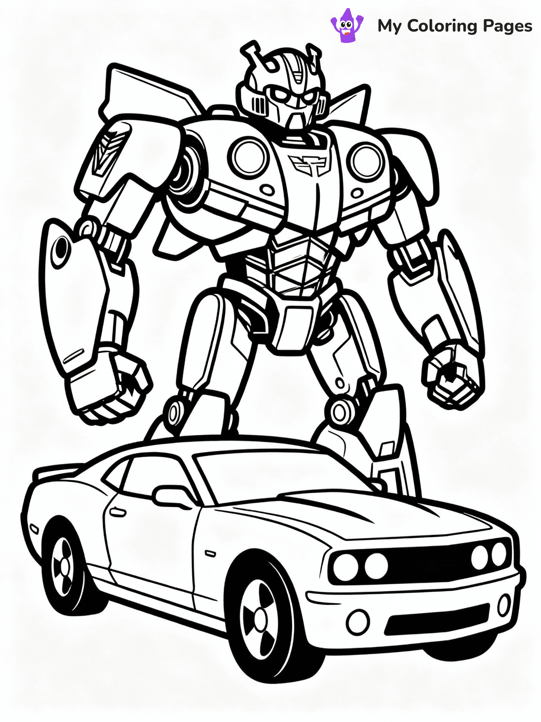 Transformers Coloring Pages - 24
