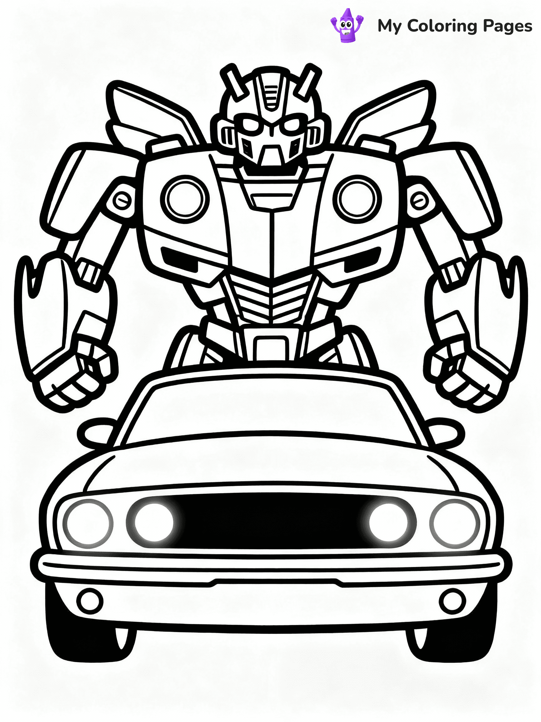 Transformers Coloring Pages - 22