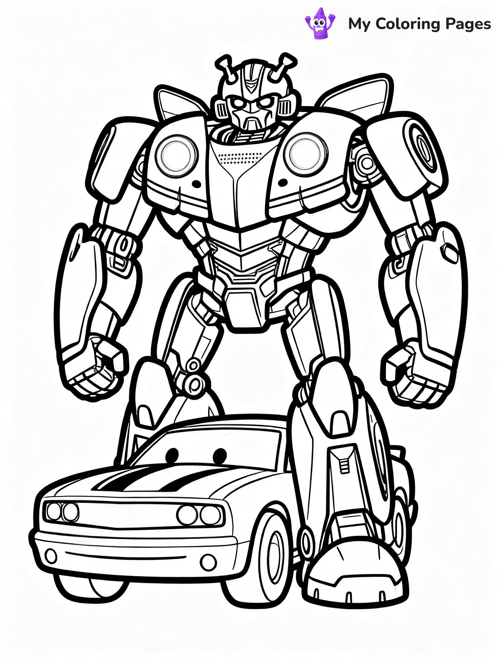 Transformers Coloring Pages - 20