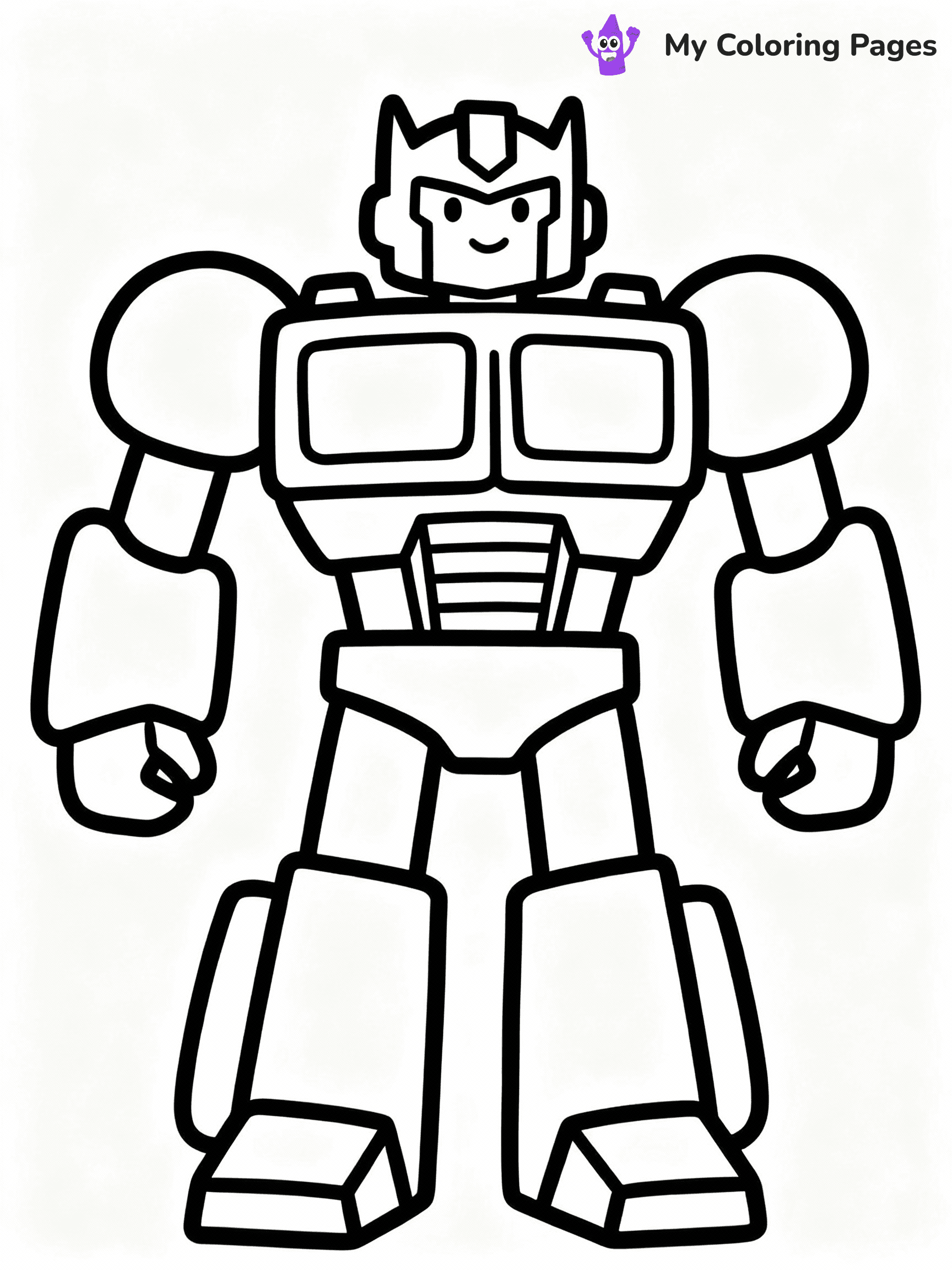 Transformers Coloring Pages - 12
