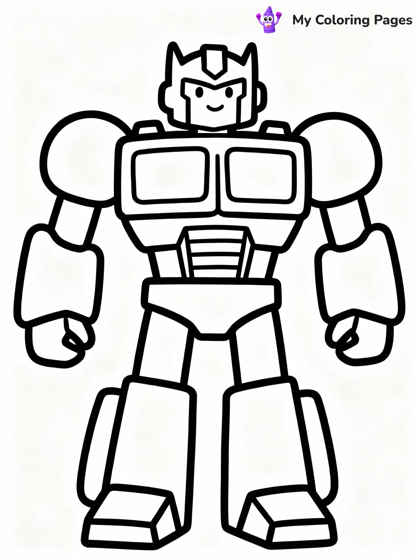 Transformers Coloring Pages - 12