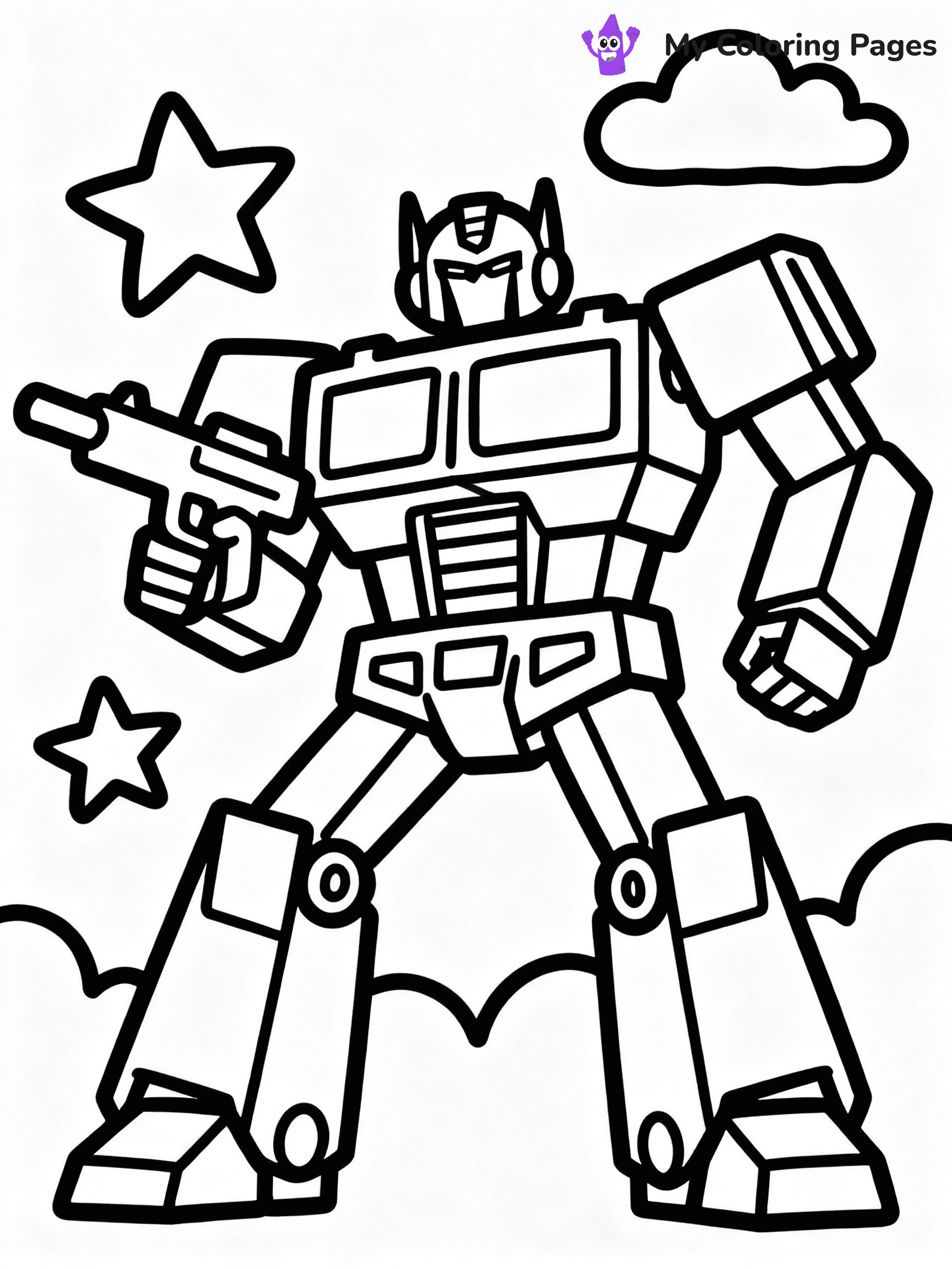 Transformers Coloring Pages - 11