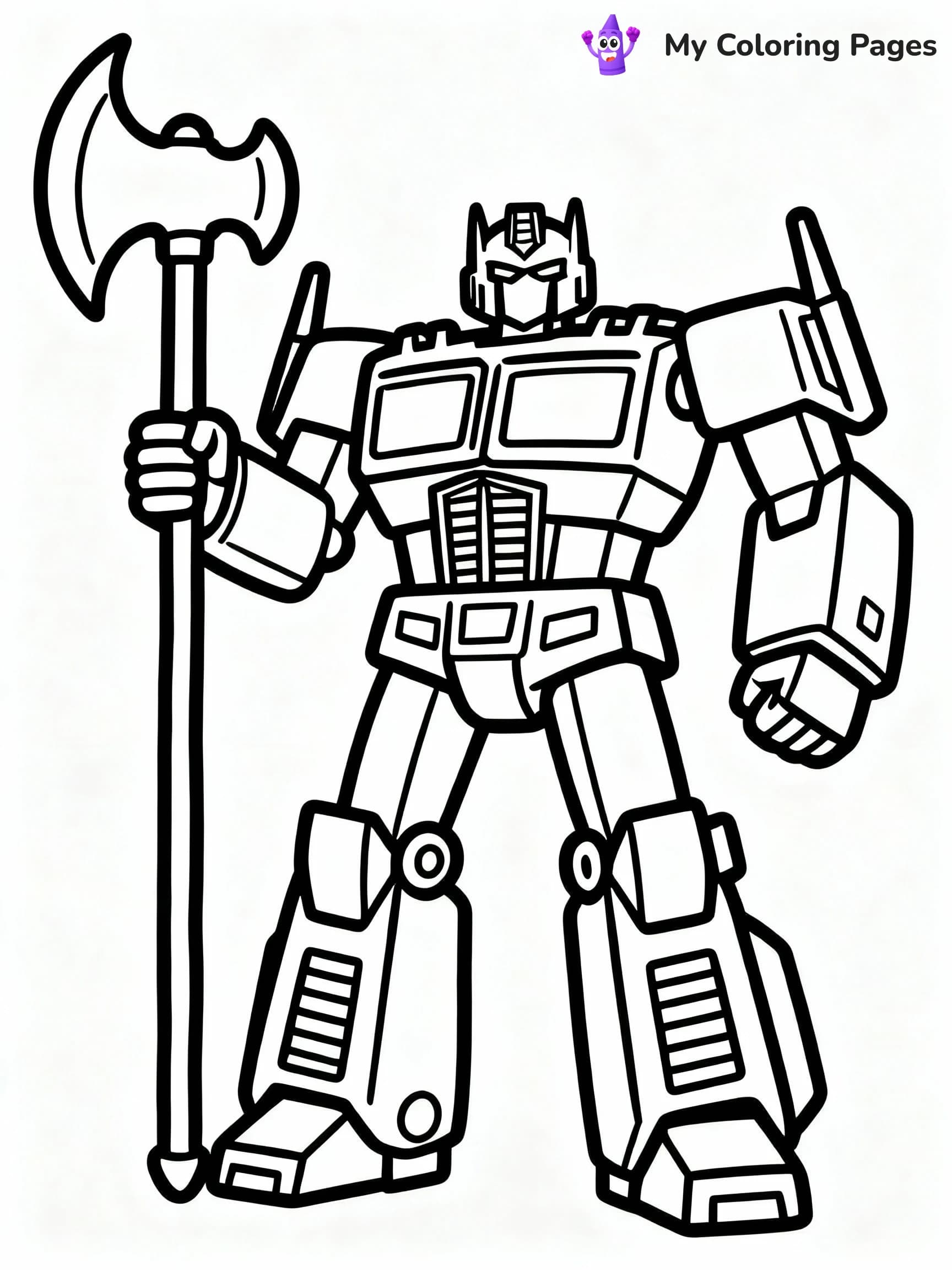 Transformers Coloring Pages - 9