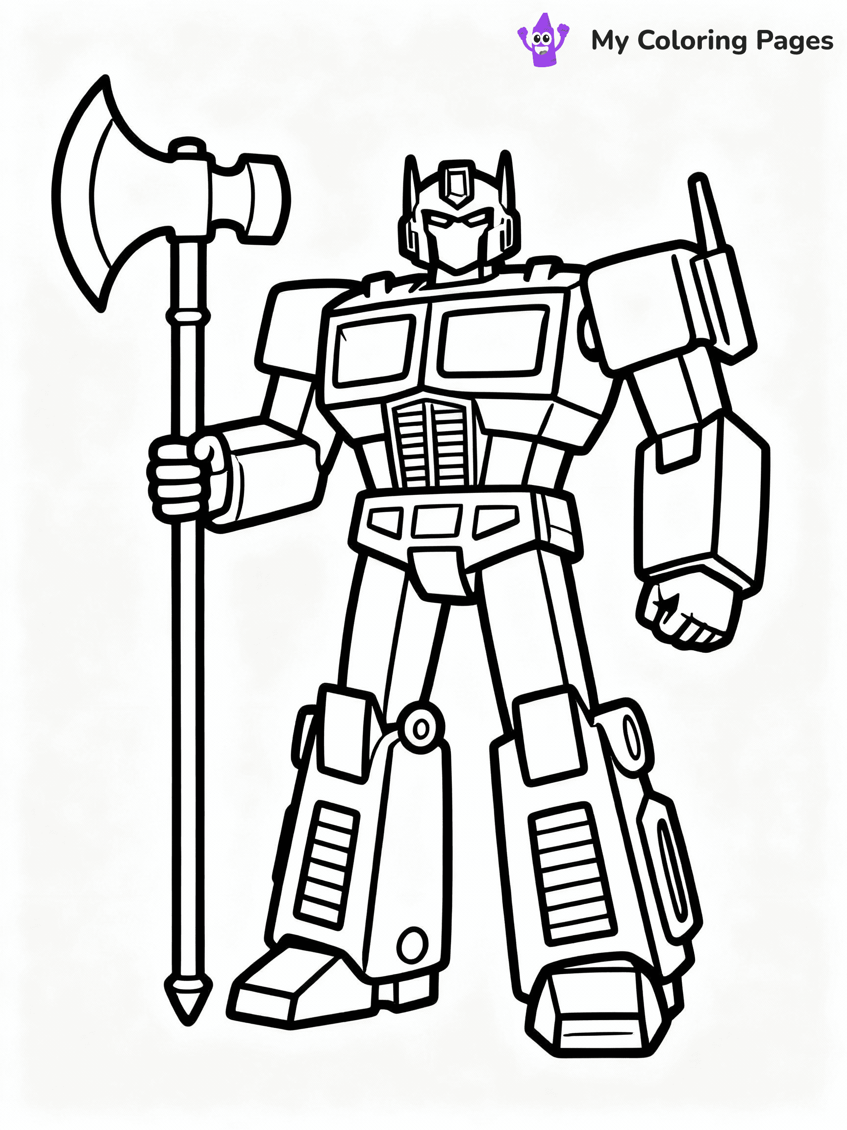 Transformers Coloring Pages - 8