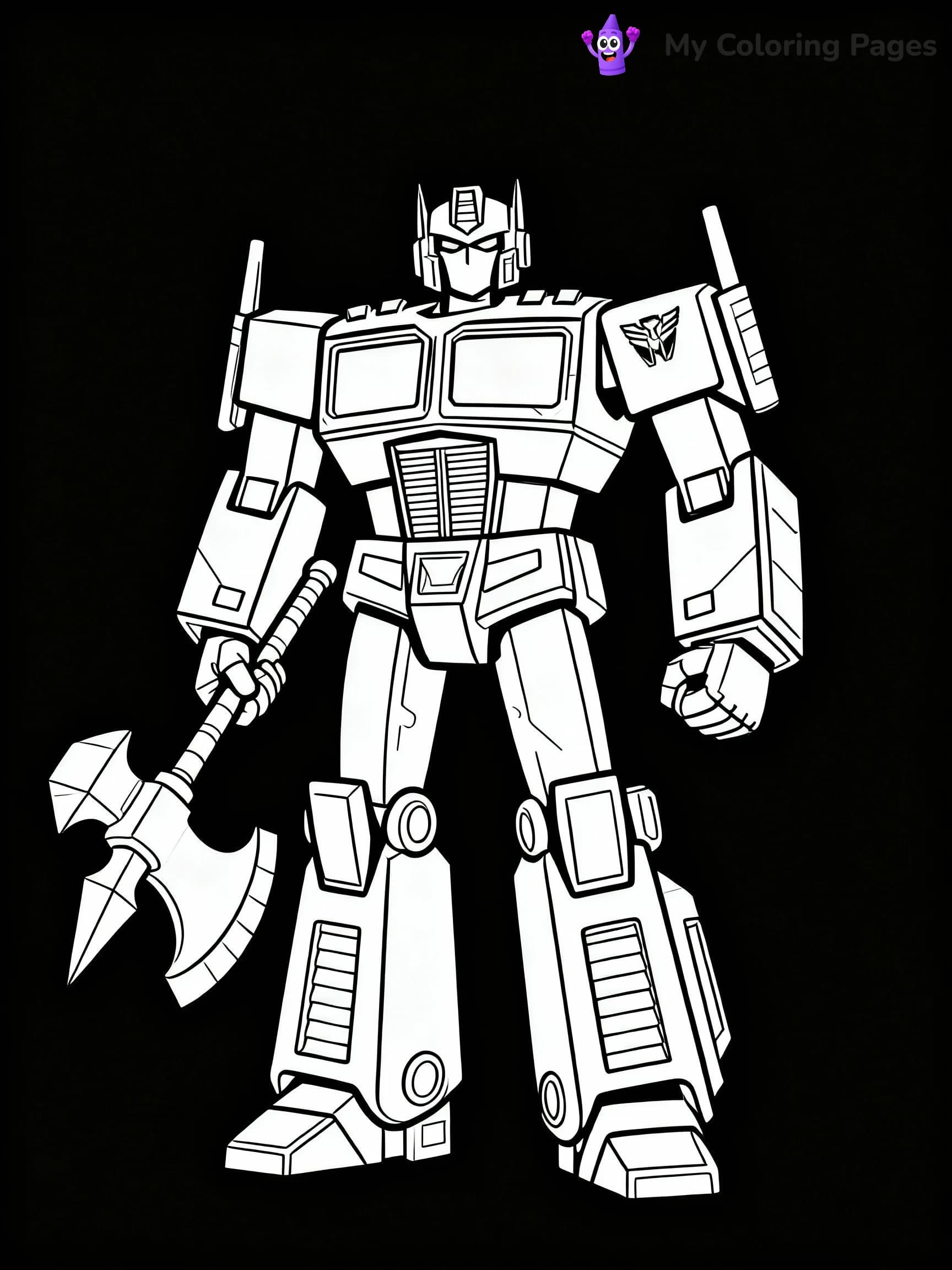 Transformers Coloring Pages - 5