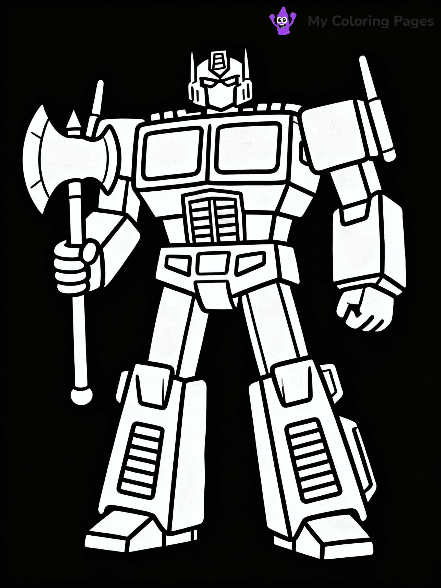 Transformers Coloring Pages - 3