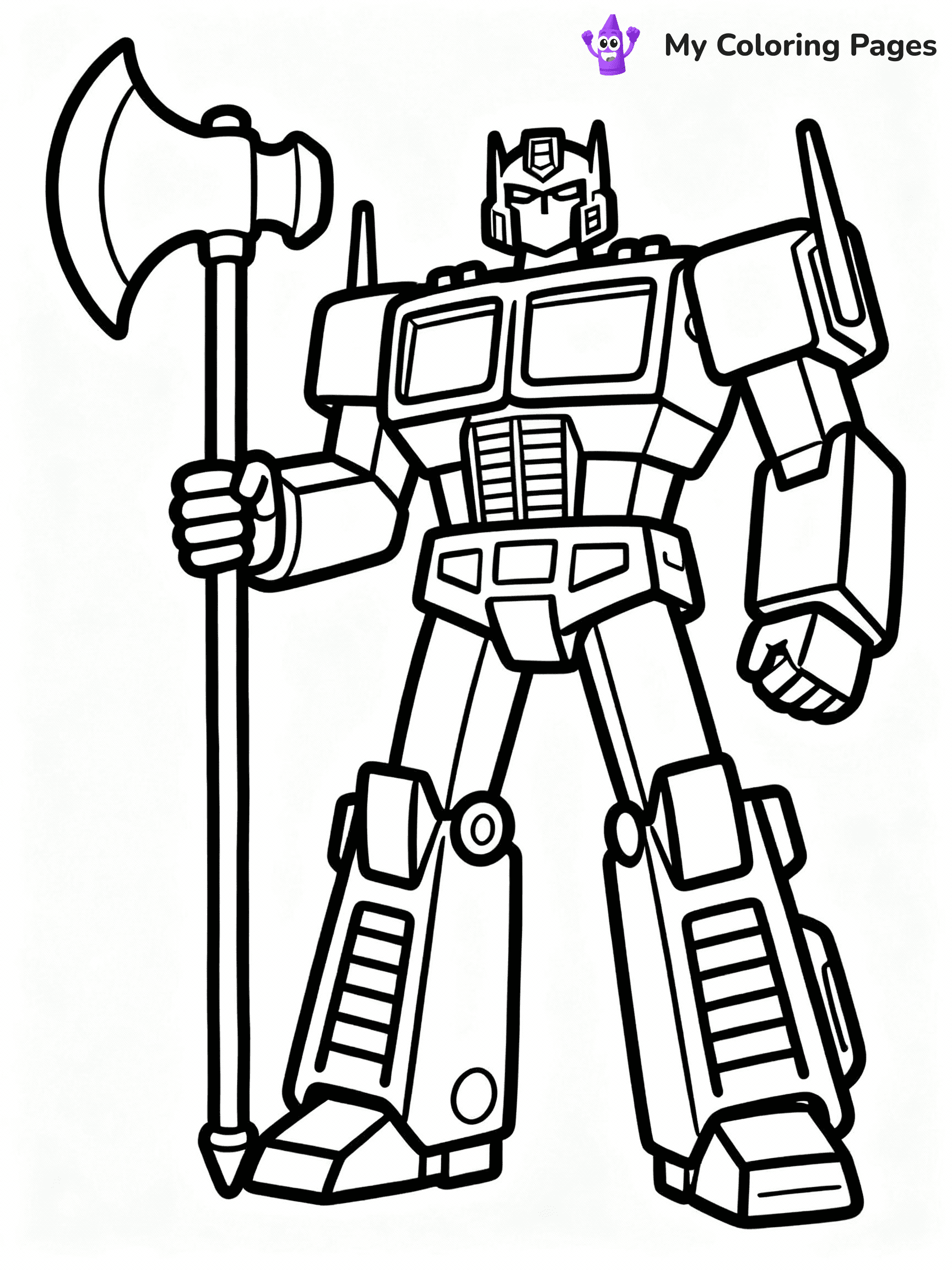 Transformers Coloring Pages - 1