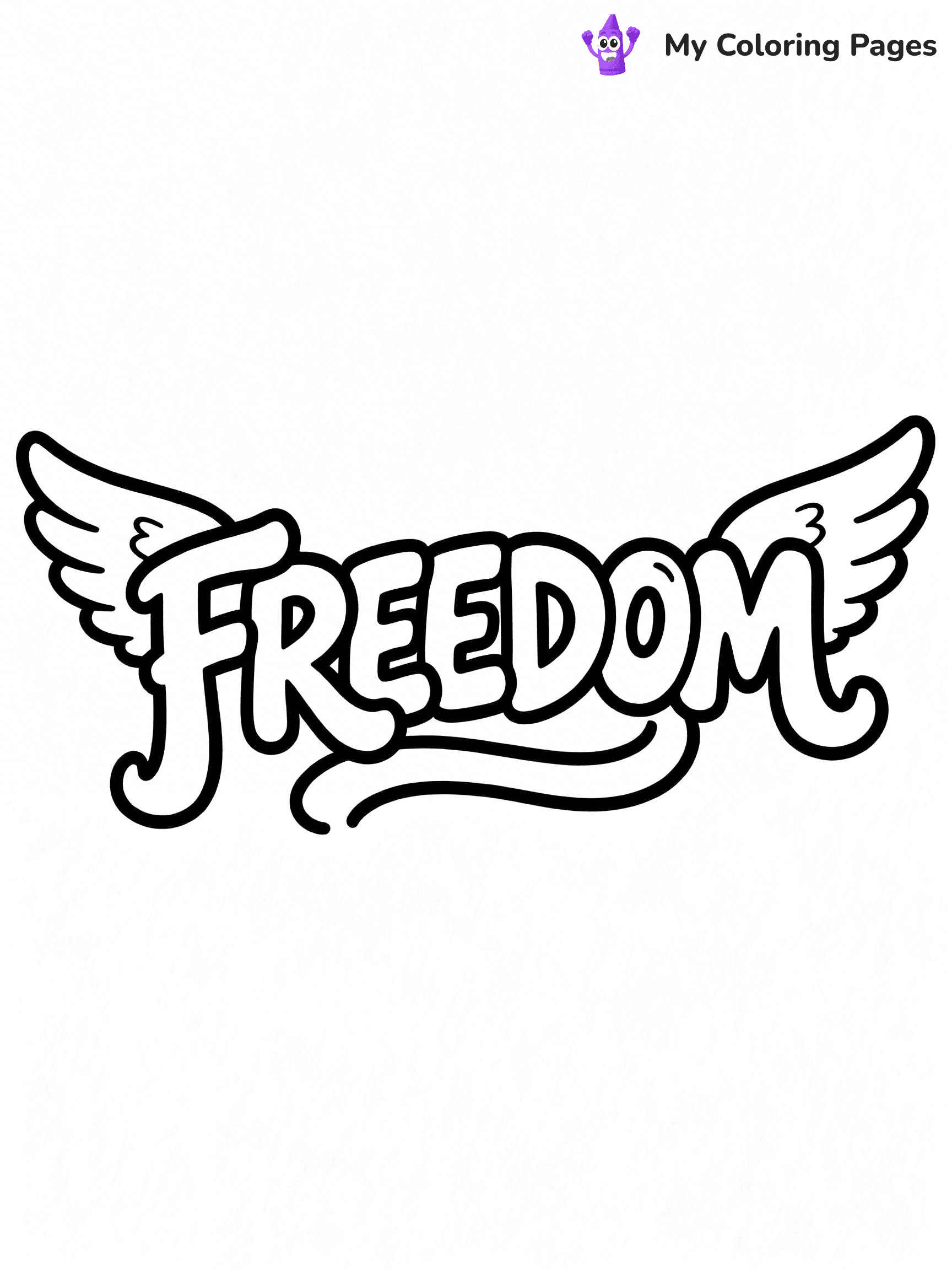 Graffiti Word Coloring Pages - 10