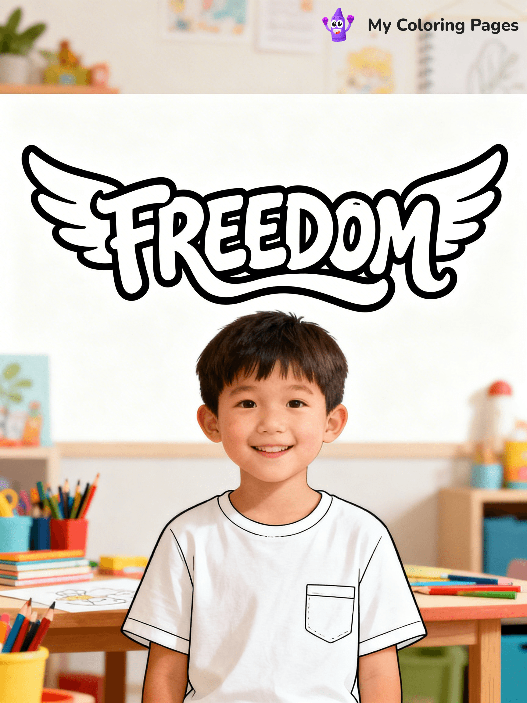 Graffiti Word Coloring Pages - 6