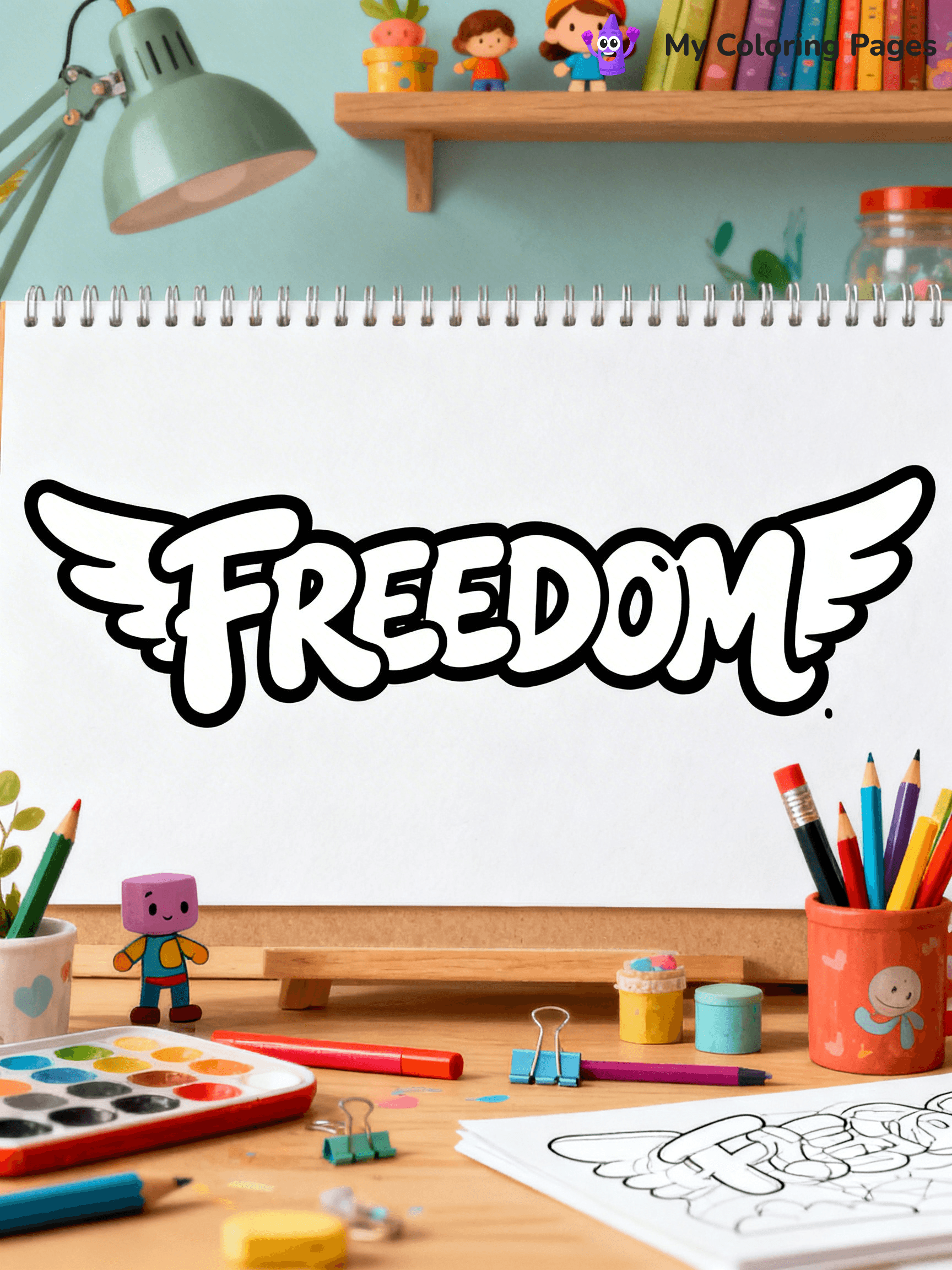 Graffiti Word Coloring Pages - 5