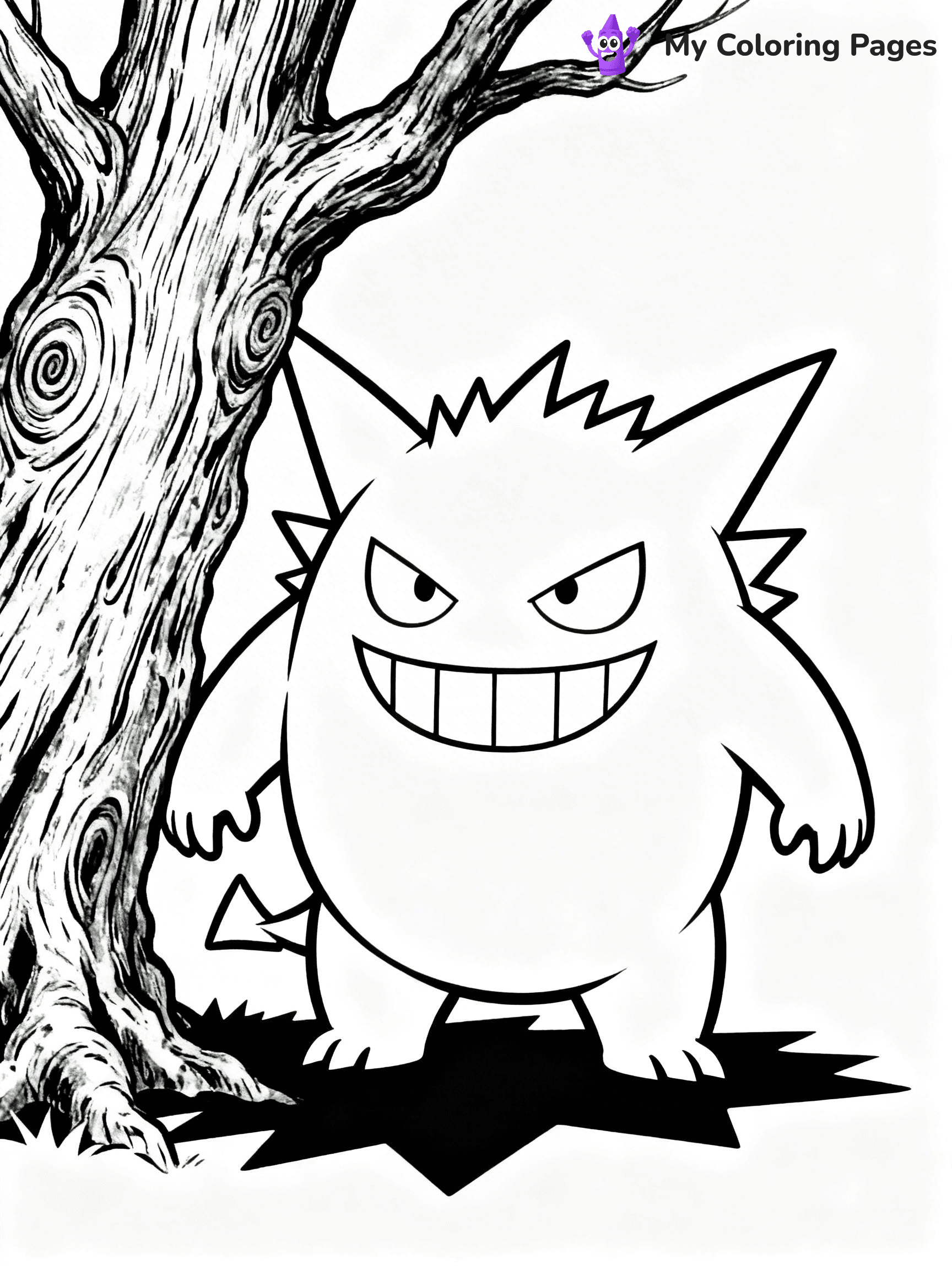 Haunter Coloring Pages - 22