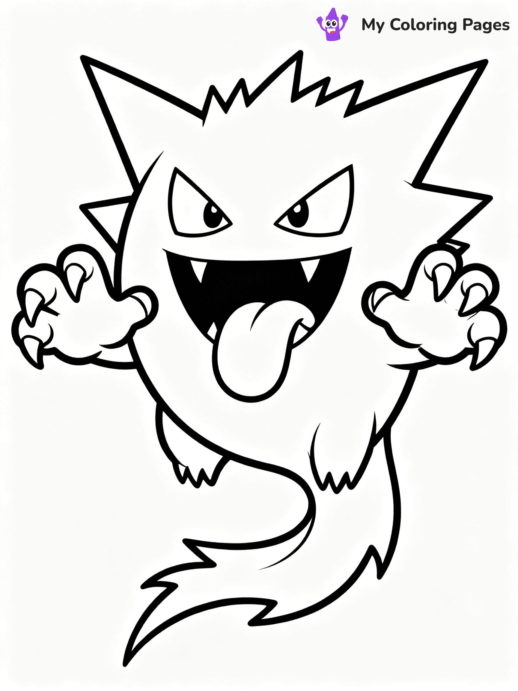 Haunter Coloring Pages - 20