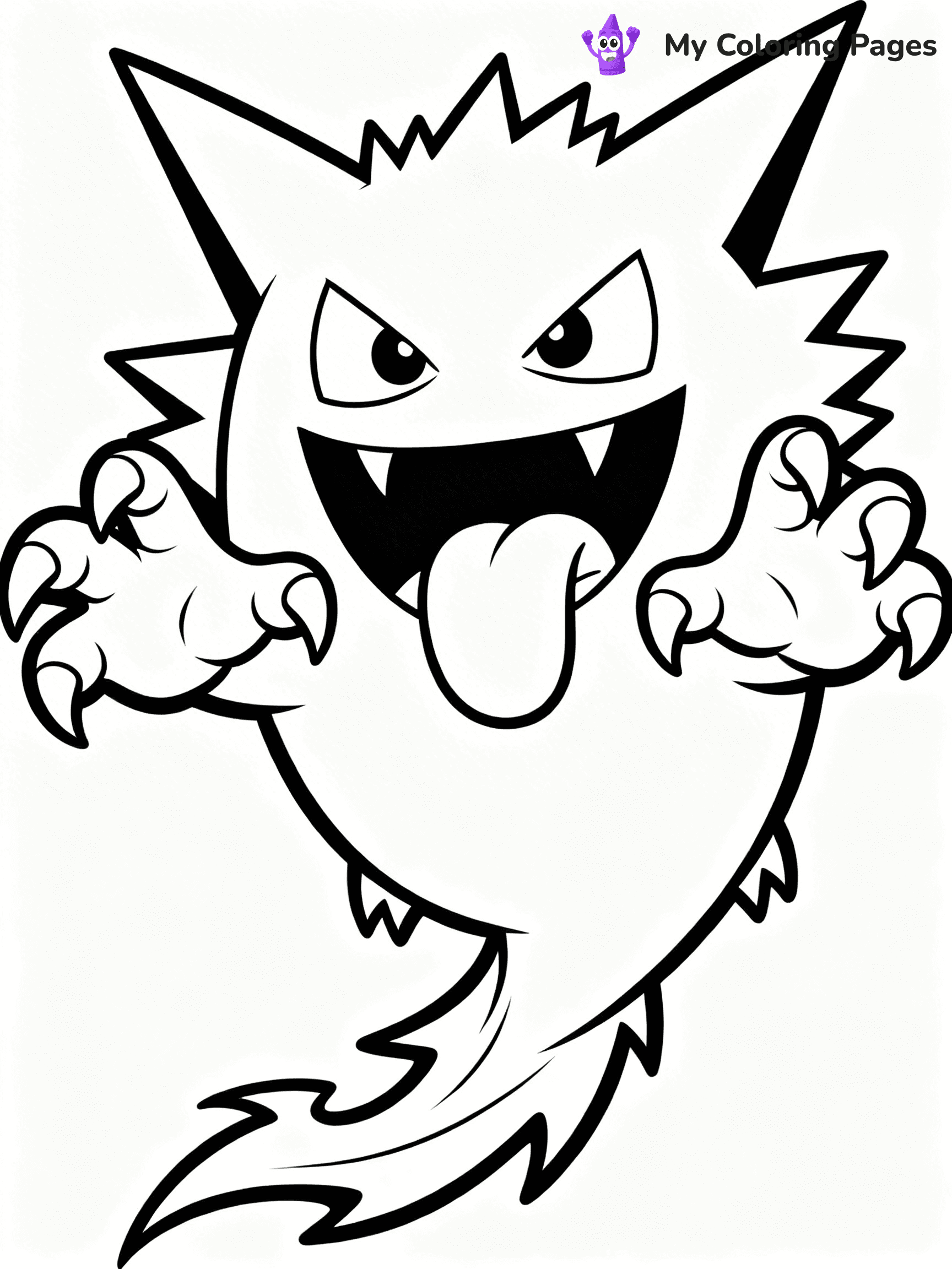 Haunter Coloring Pages - 18