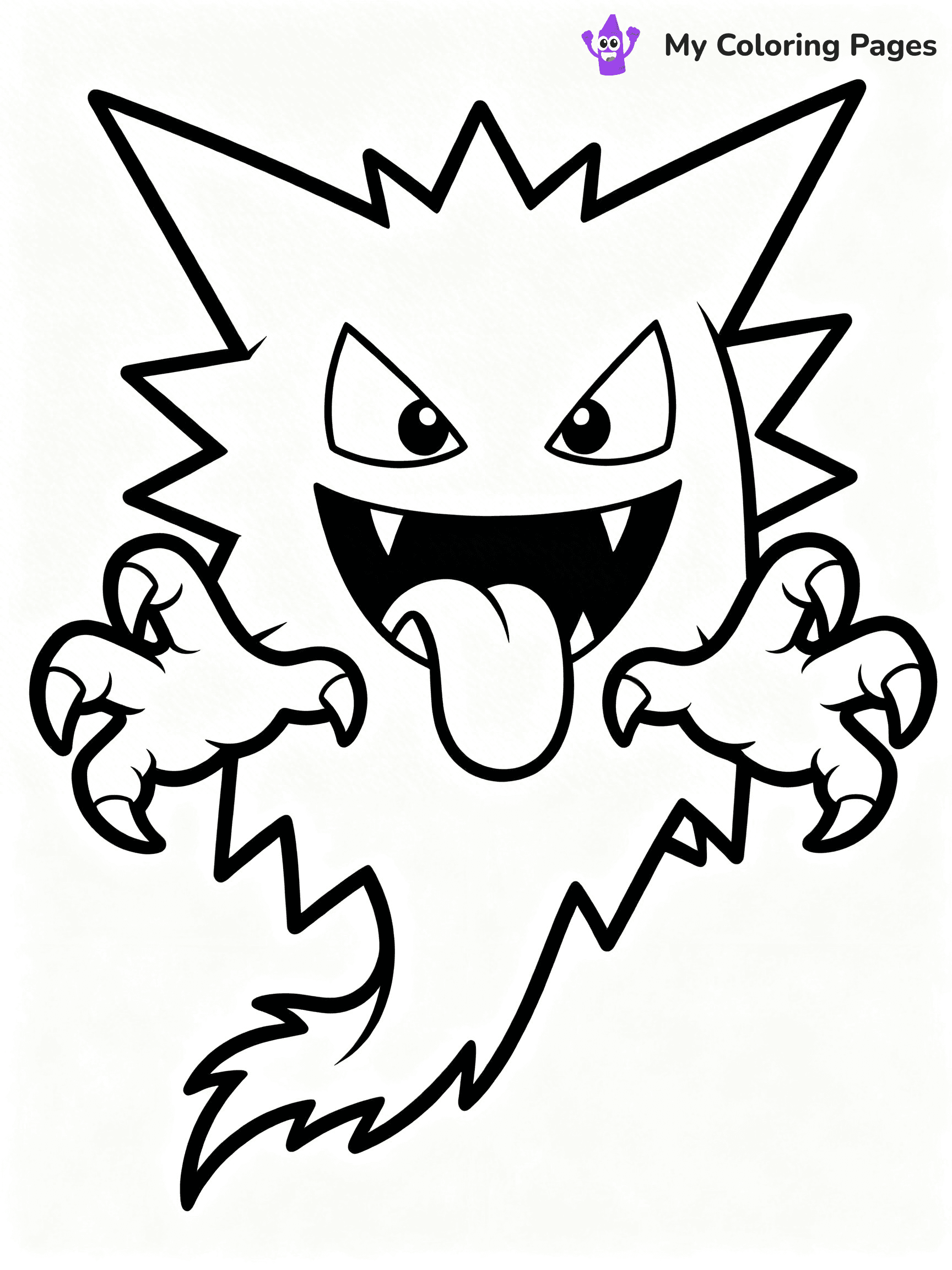 Haunter Coloring Pages - 17