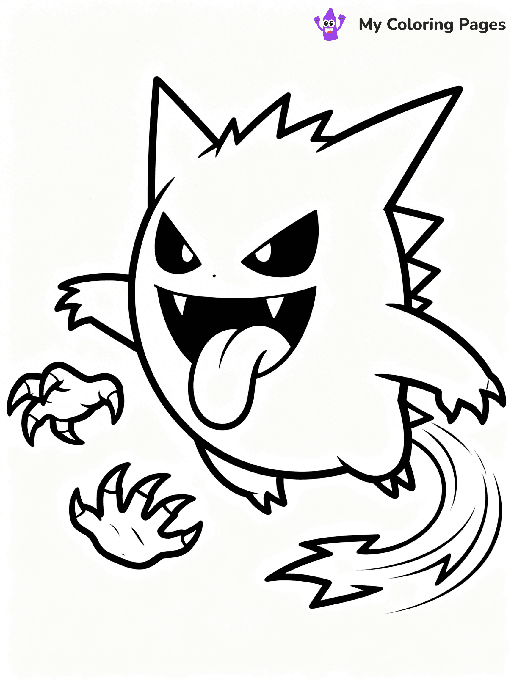 Haunter Coloring Pages - 15