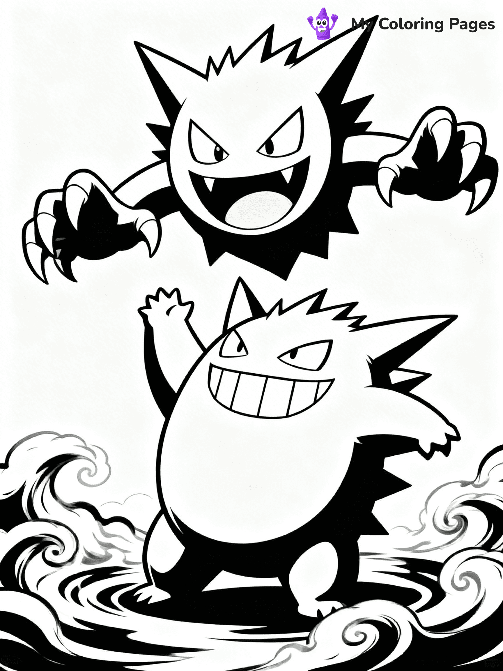 Haunter Coloring Pages - 14