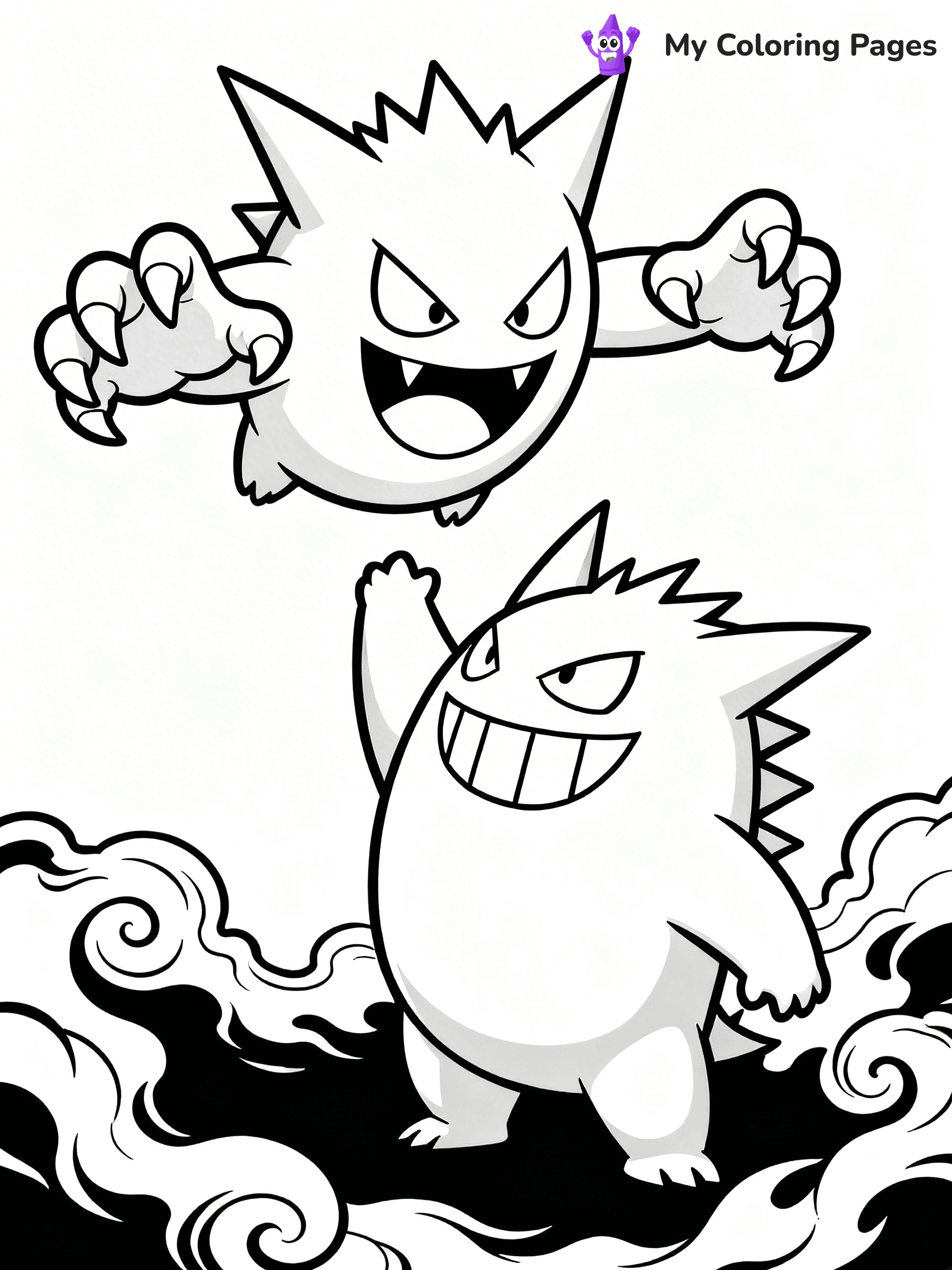 Haunter Coloring Pages - 12