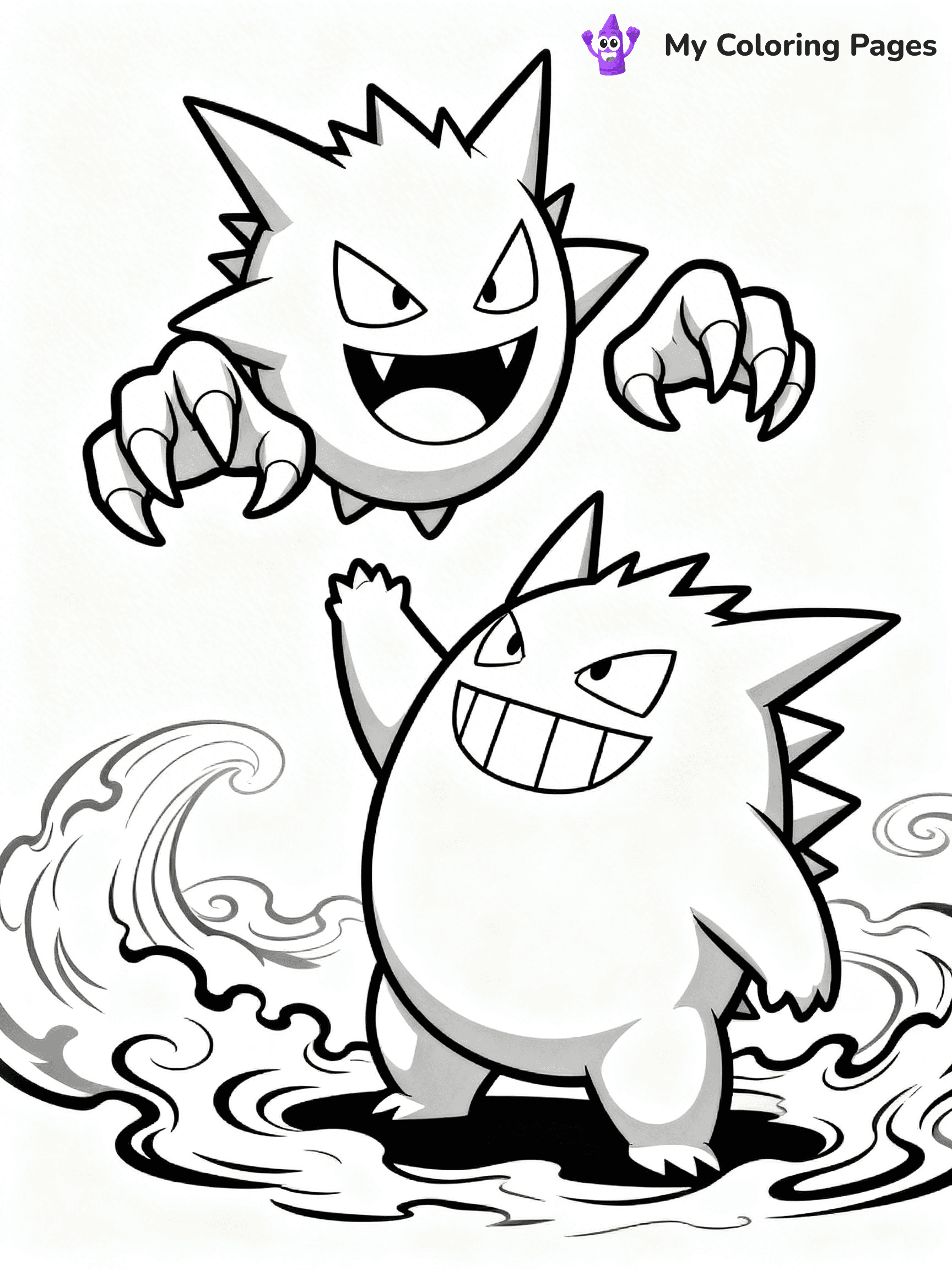 Haunter Coloring Pages - 11