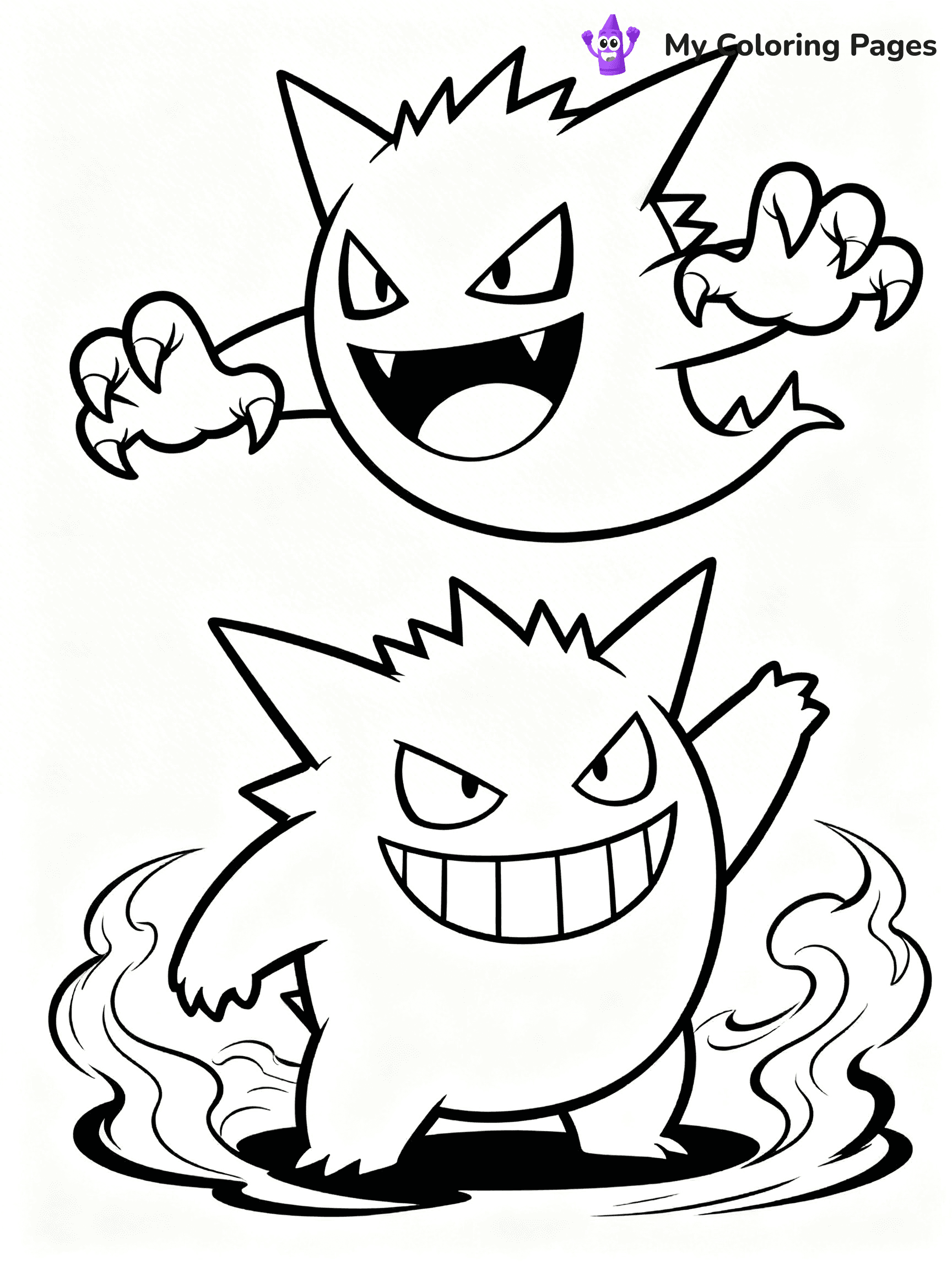 Haunter Coloring Pages - 10