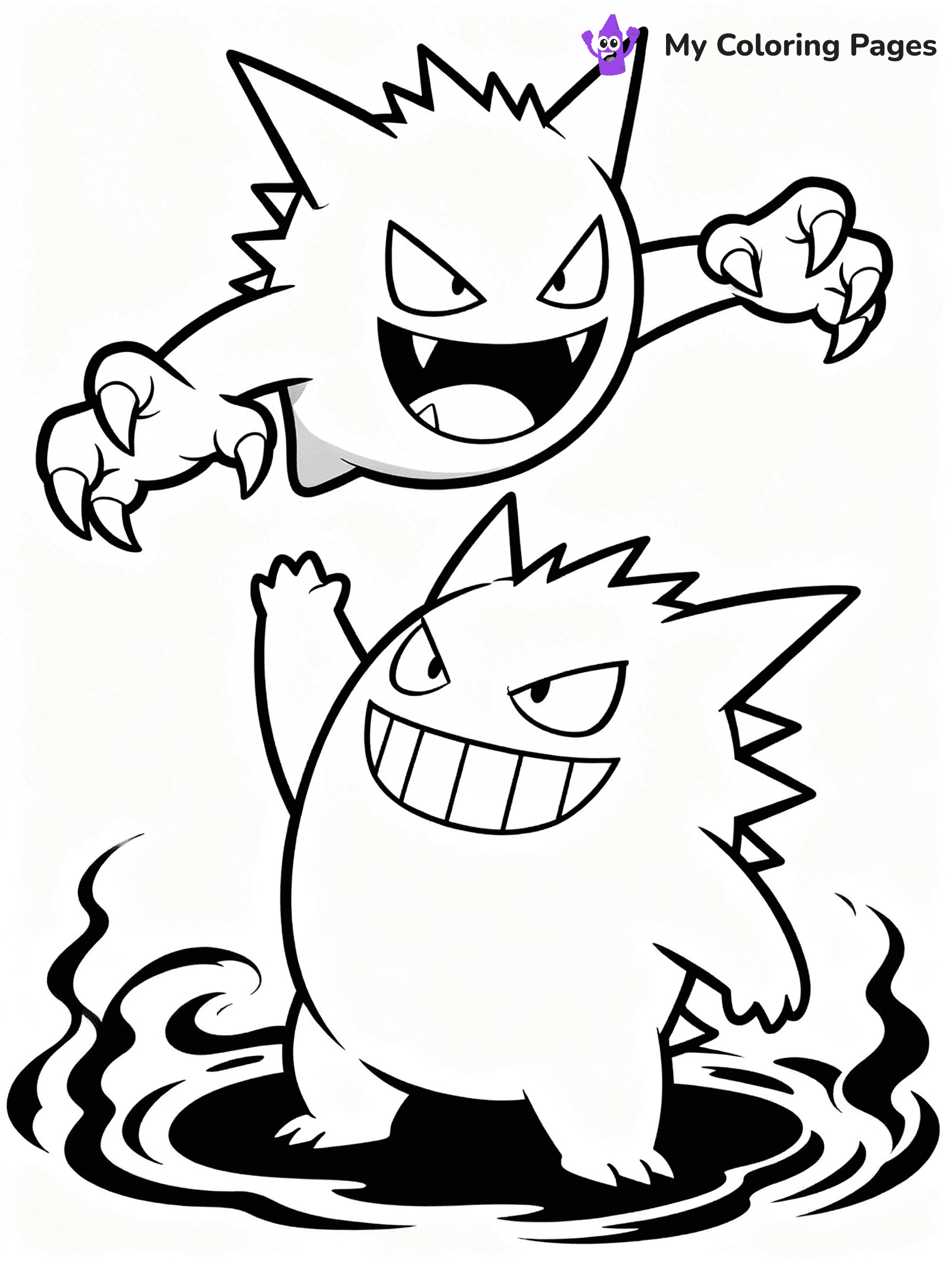 Haunter Coloring Pages - 9