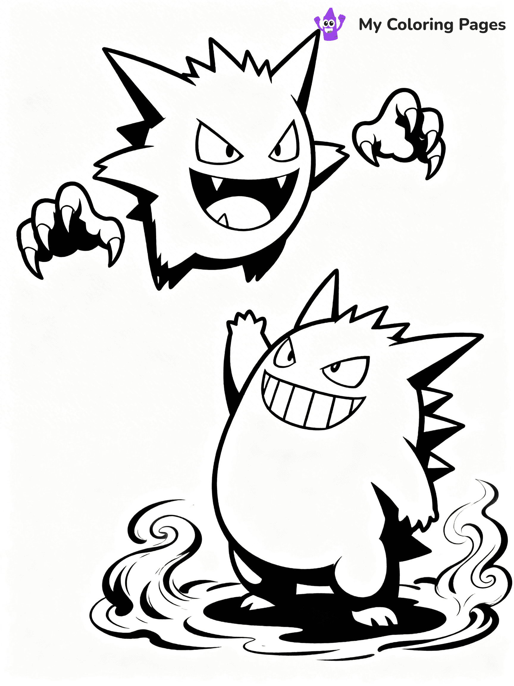 Haunter Coloring Pages - 8