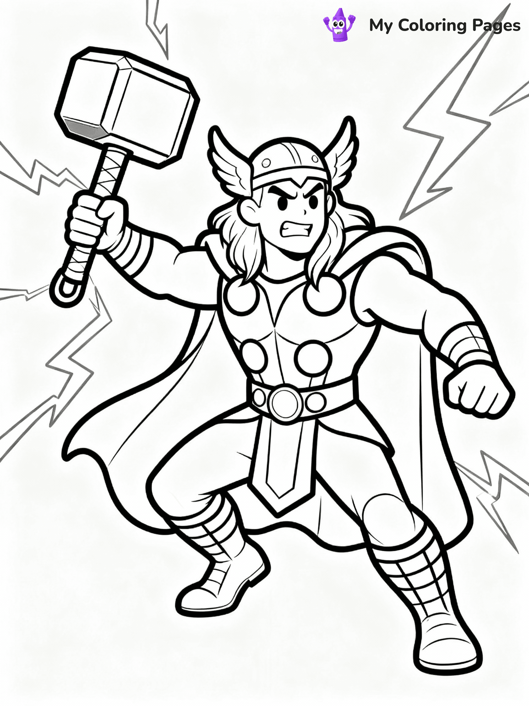 Captain America Coloring Pages - 30